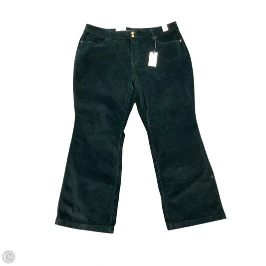 Pants Corduroy By Judy Blue In Green, Size: 24