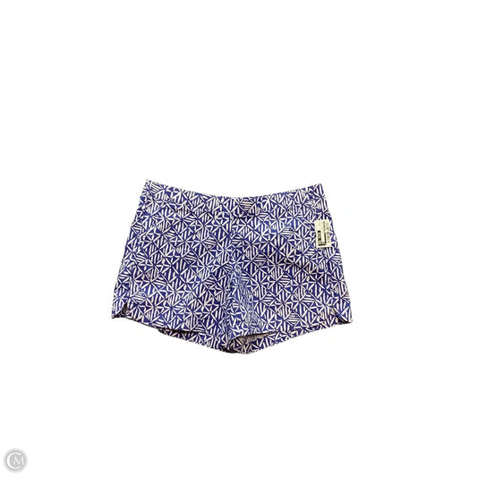 Shorts Designer By Lilly Pulitzer In Blue & White, Size: M
