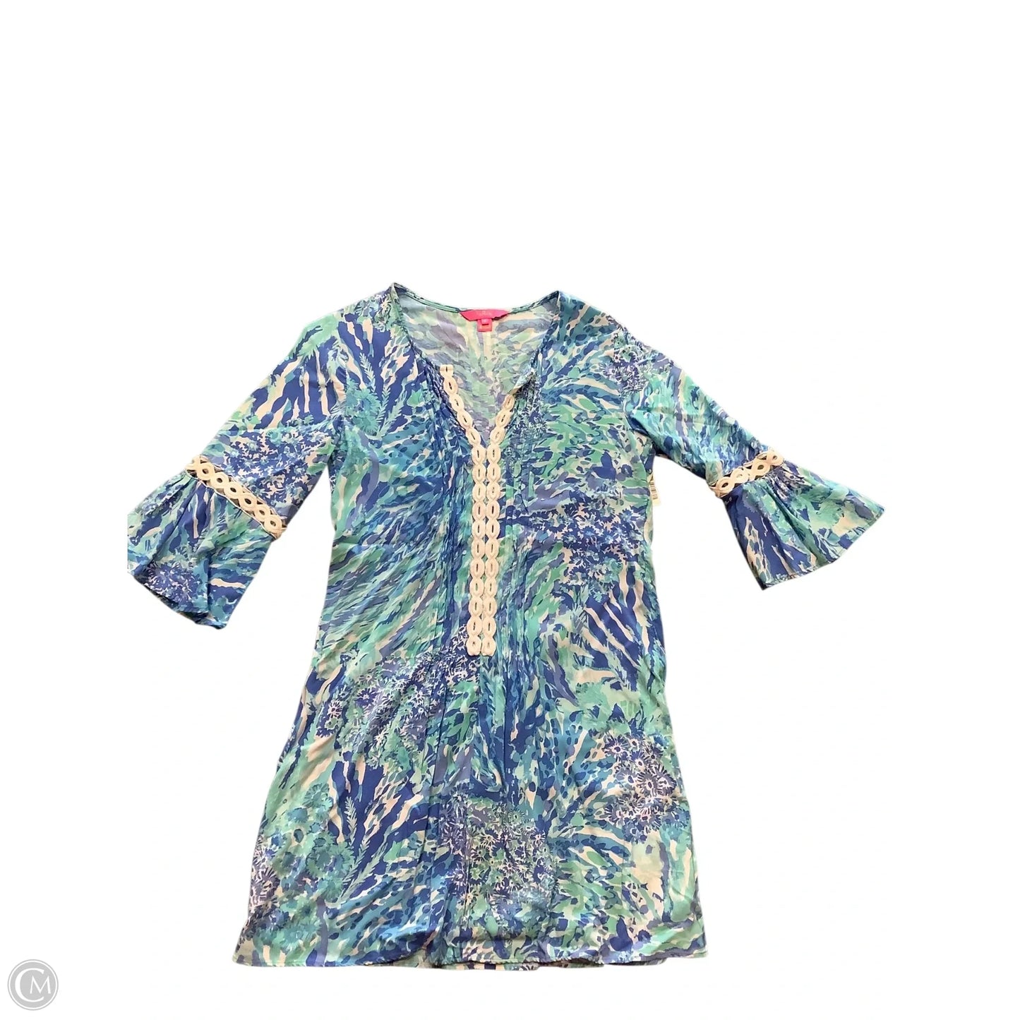 Dress Designer By Lilly Pulitzer In Blue, Size: S