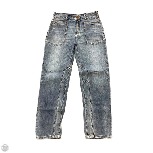 Jeans Boyfriend By Pilcro In Blue Denim, Size: 4