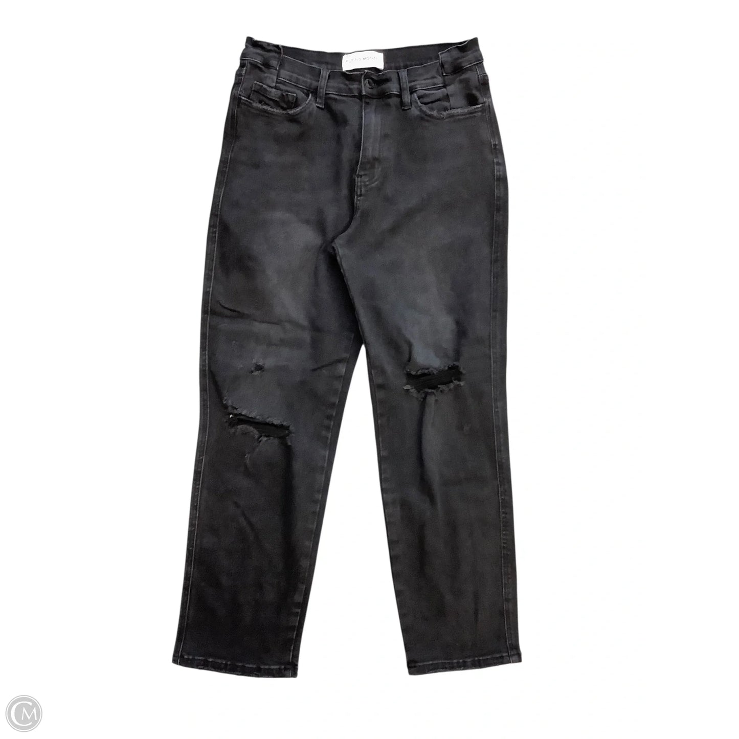 Jeans Boot Cut By Flying Monkey In Black Denim, Size: 8(29)