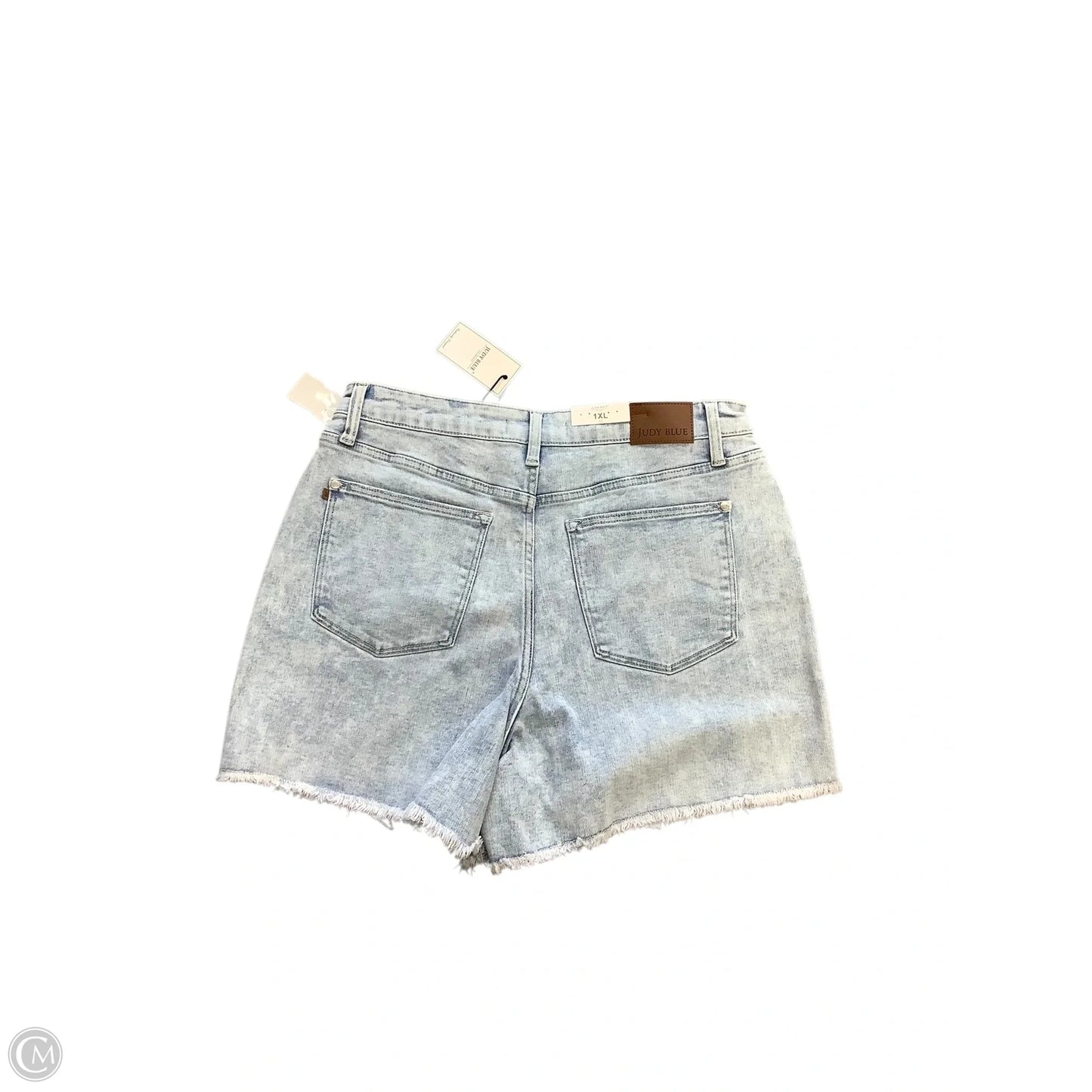 Shorts By Judy Blue In Blue Denim, Size: 1x