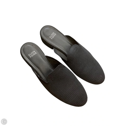 Shoes Flats By Eileen Fisher In Black, Size: 9.5