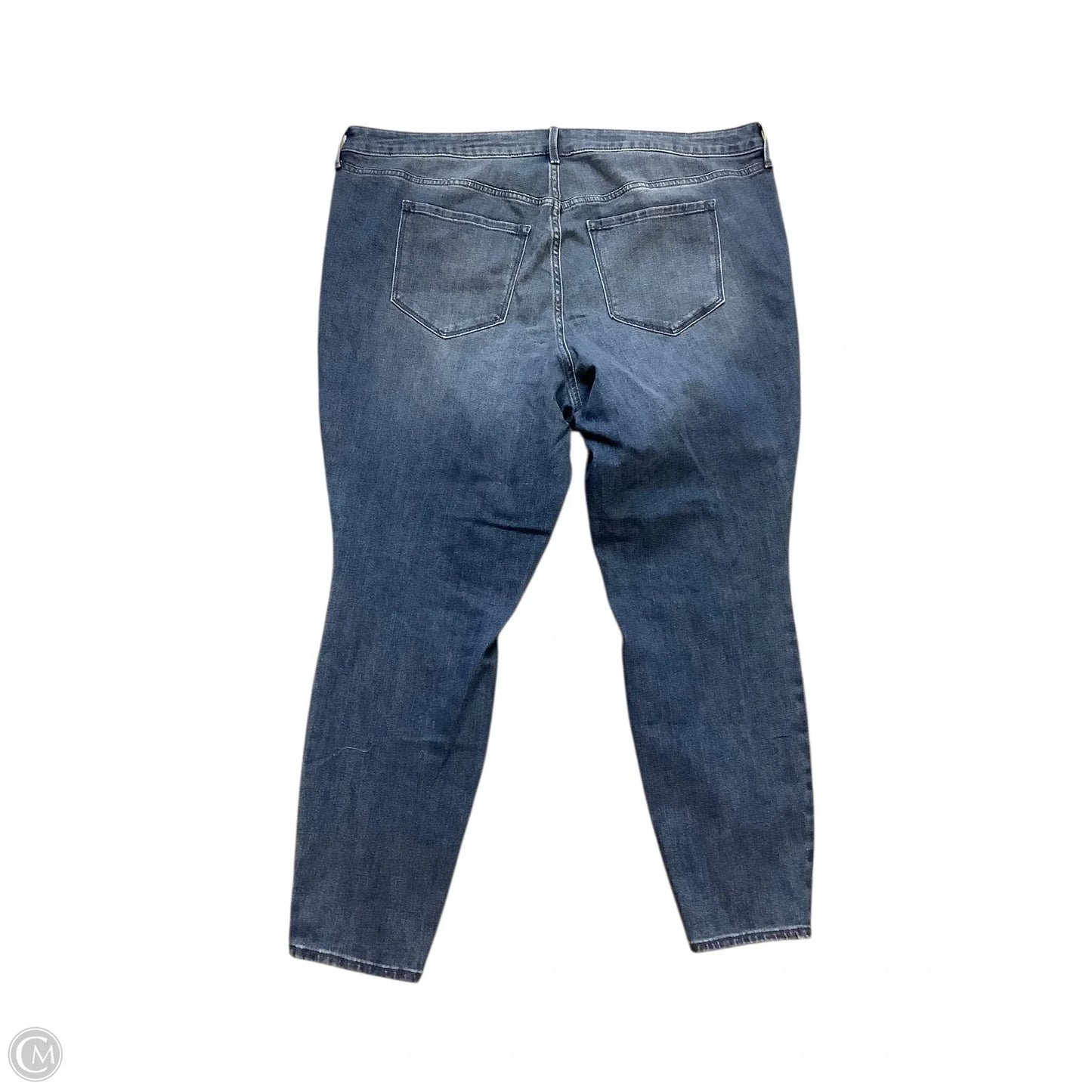 Jeans Skinny By Old Navy In Blue Denim, Size: 22