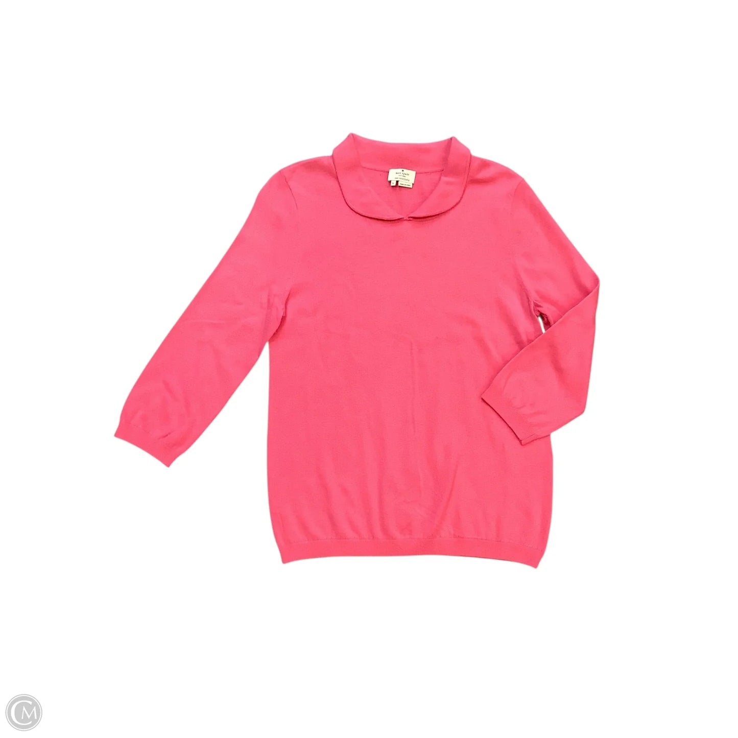 Sweater Designer By Kate Spade In Pink, Size: L