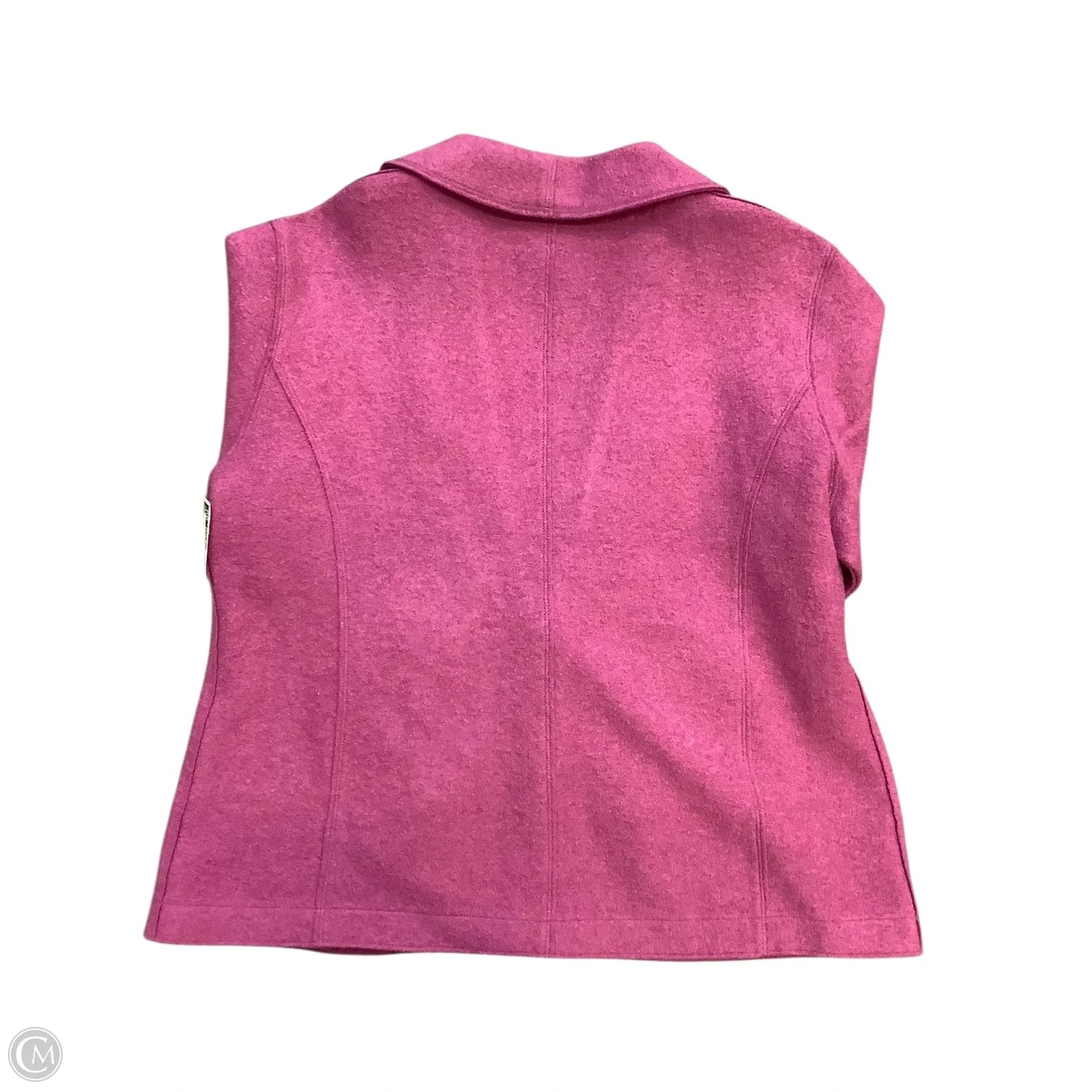 Jacket Other By Eileen Fisher In Purple, Size: L AS IS