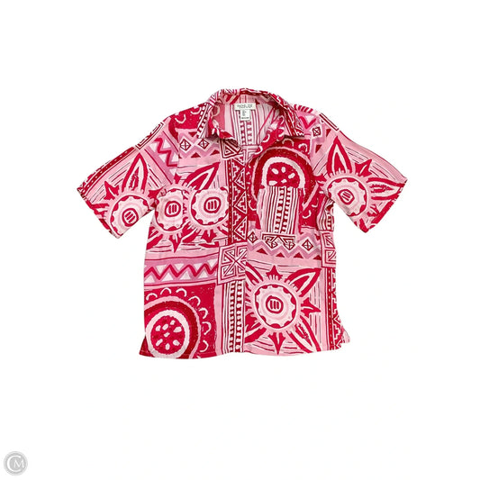 Top Short Sleeve By Rachel Zoe In Pink, Size: S