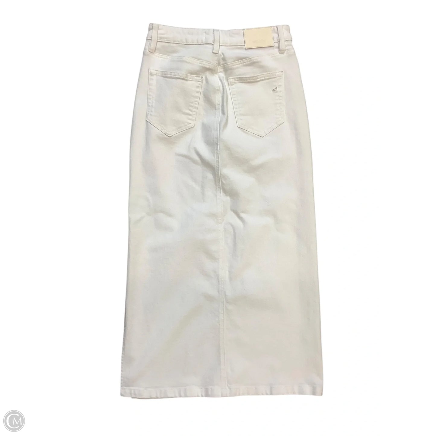 Skirt Maxi By Hidden In White Denim, Size: S