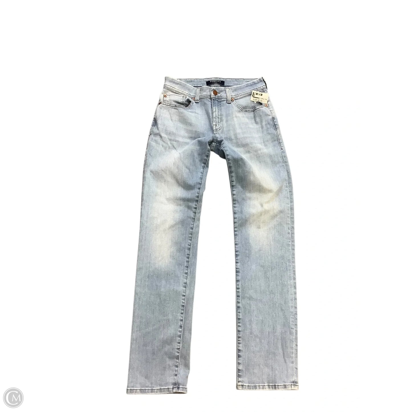 Jeans Straight By Fidelity Denim In Blue Denim, Size: 10