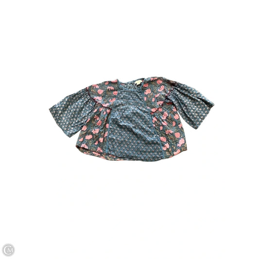 Blouse 3/4 Sleeve By Rachel Zoe In Multi-colored, Size: S