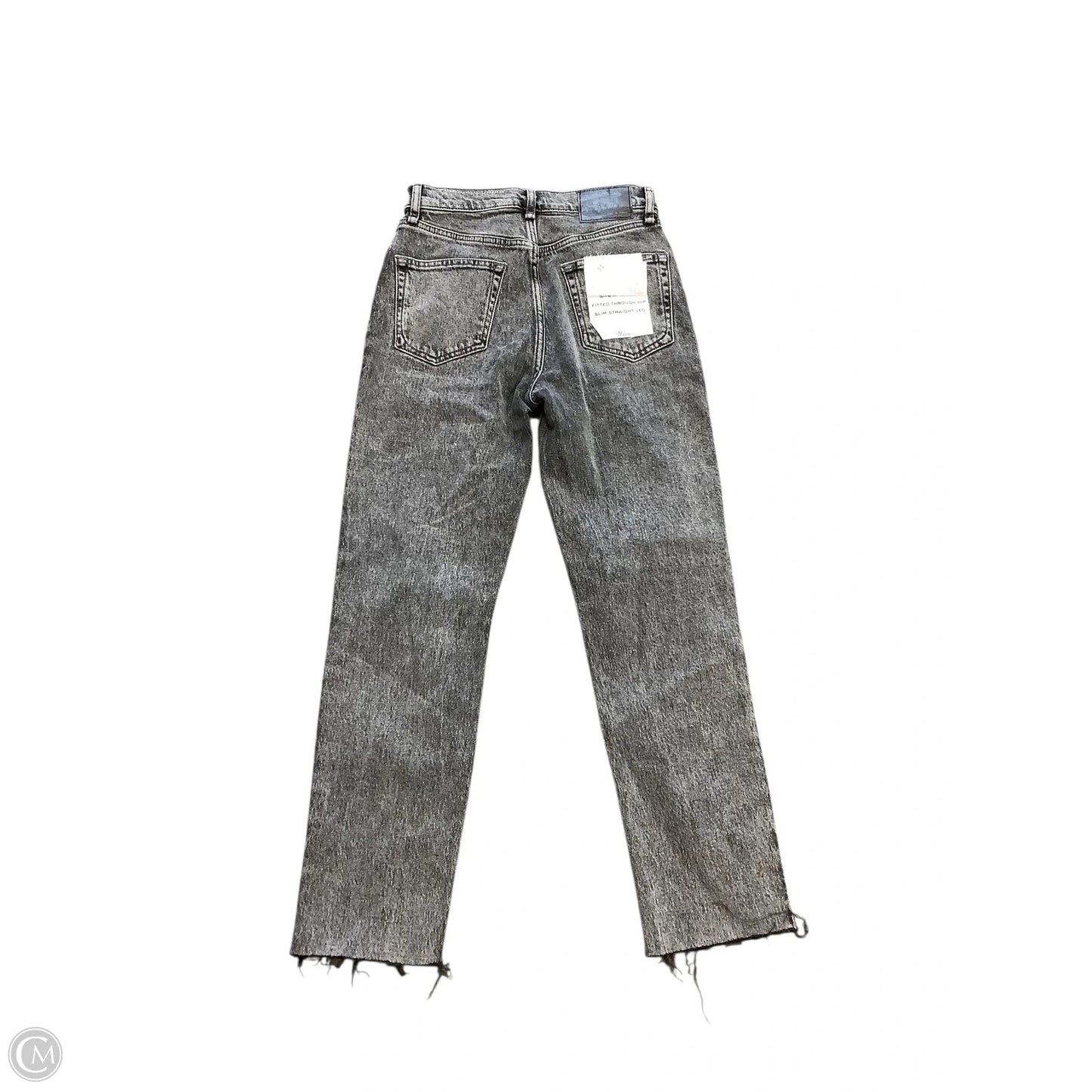 Jeans Straight By Rag And Bone In Blue Denim, Size: 0