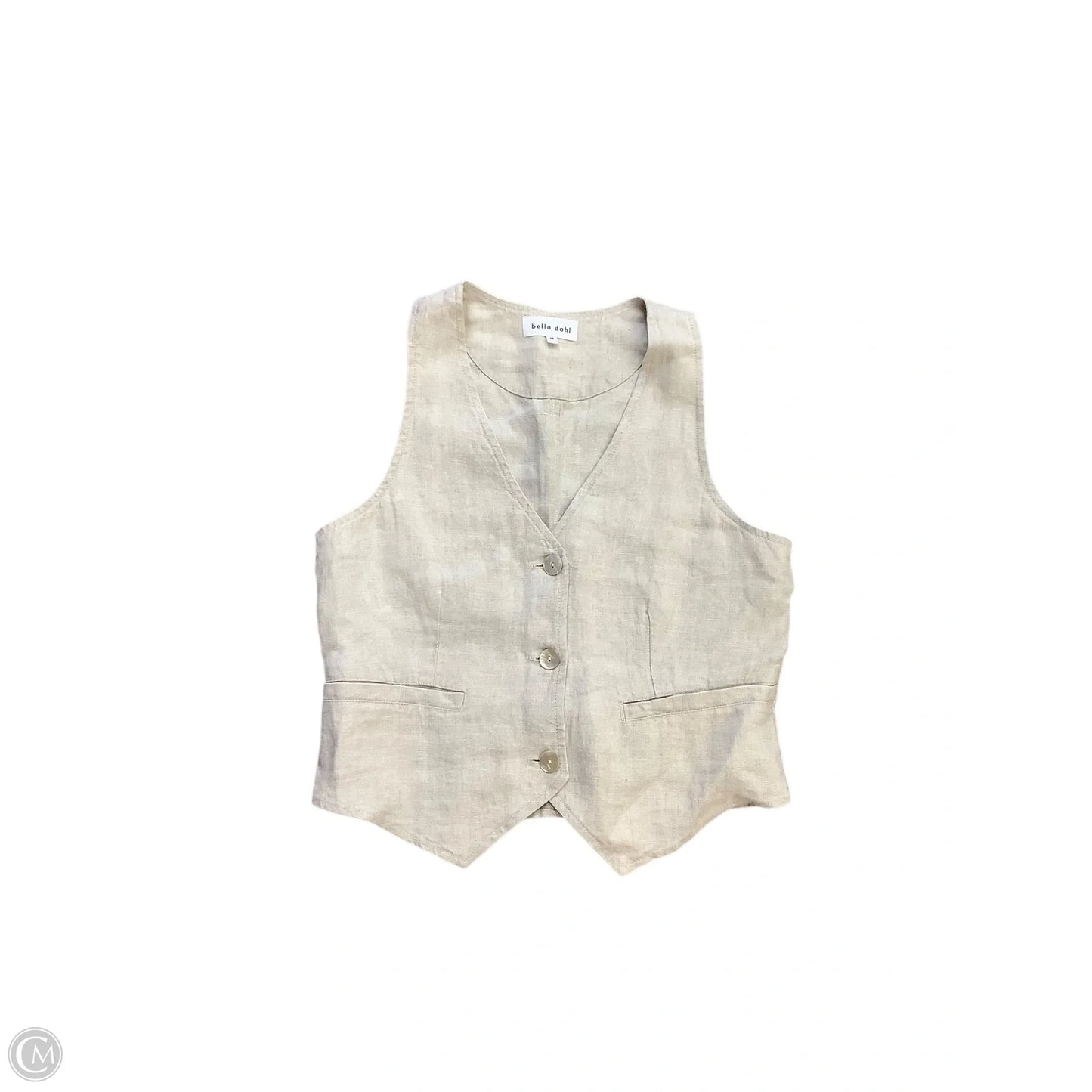 Vest Other By Bella Dahl In Tan, Size: M