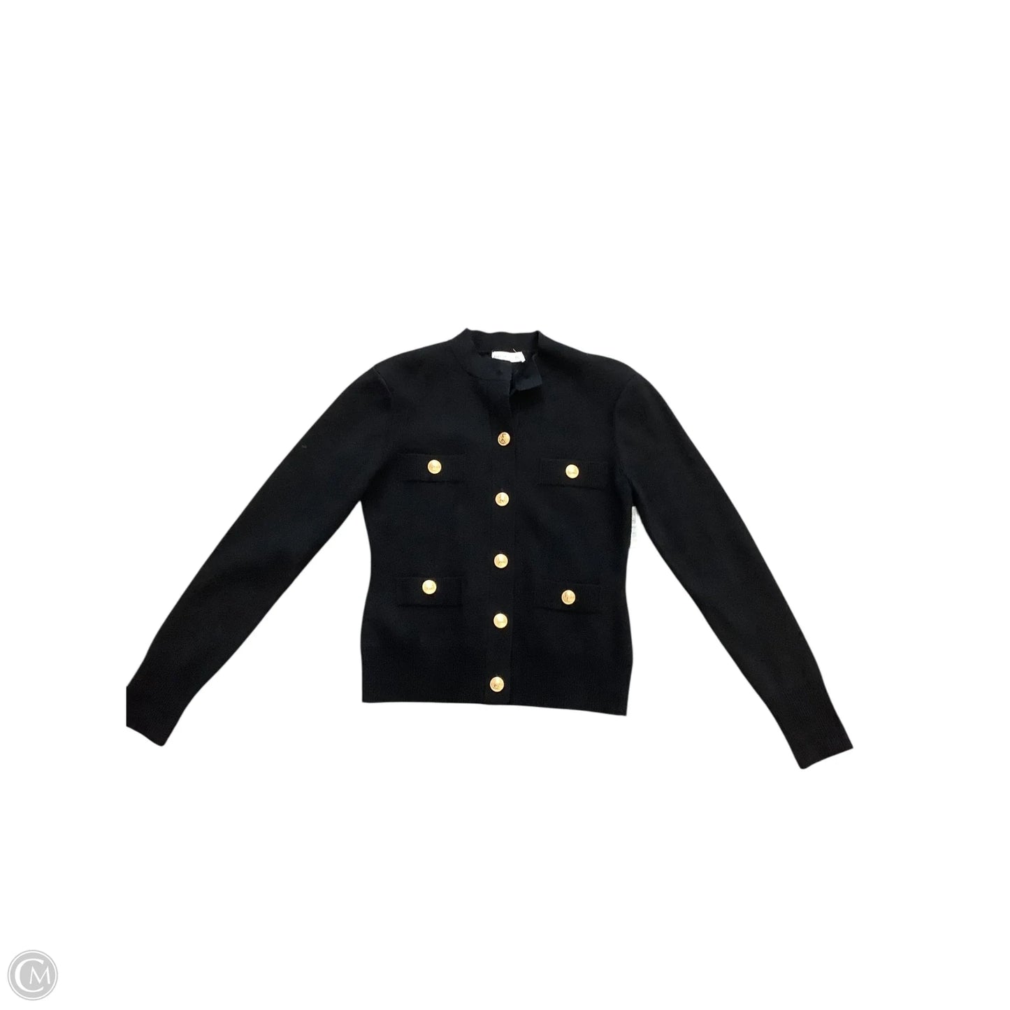 Sweater Cardigan By Avec Les Filles In Black, Size: S
