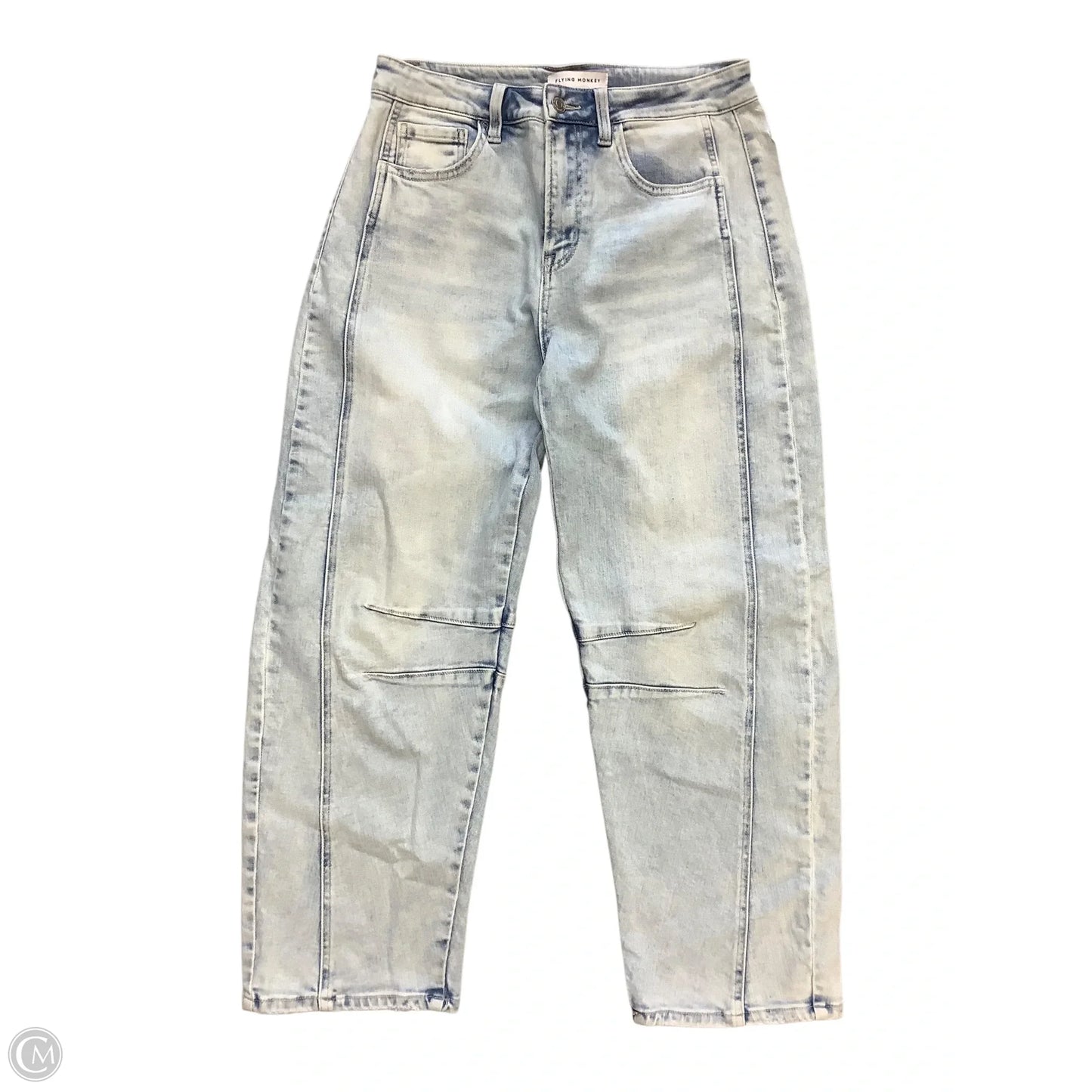 Jeans Boyfriend By Flying Monkey In Blue Denim, Size: 6