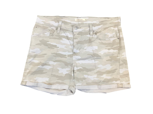 Shorts By Levis In Camouflage Print, Size: 14