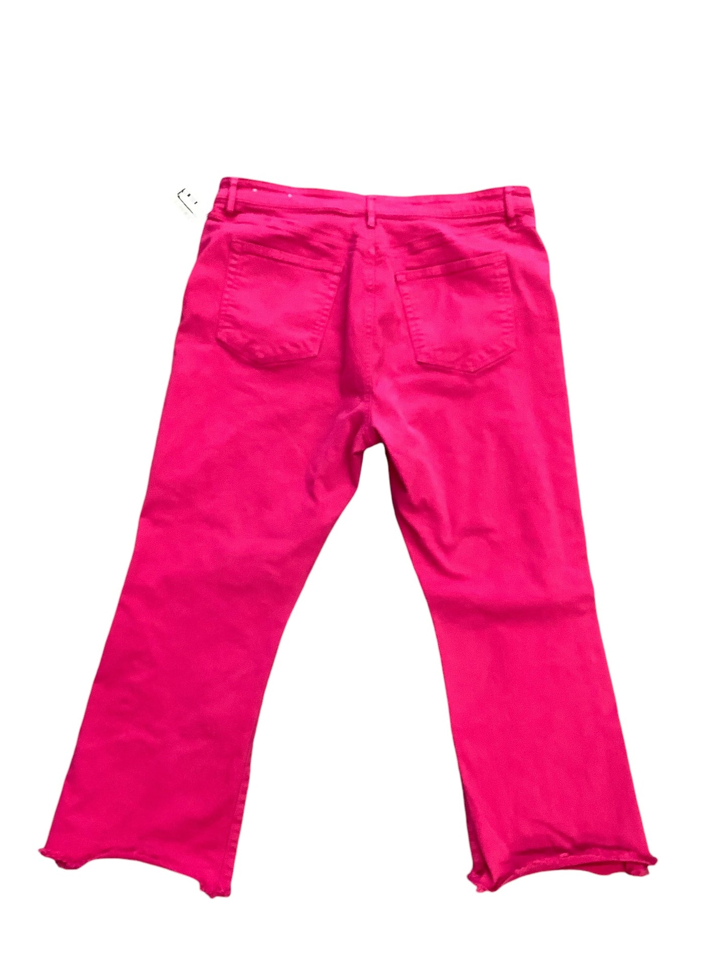 Jeans Flared By Loft In Pink, Size: 14