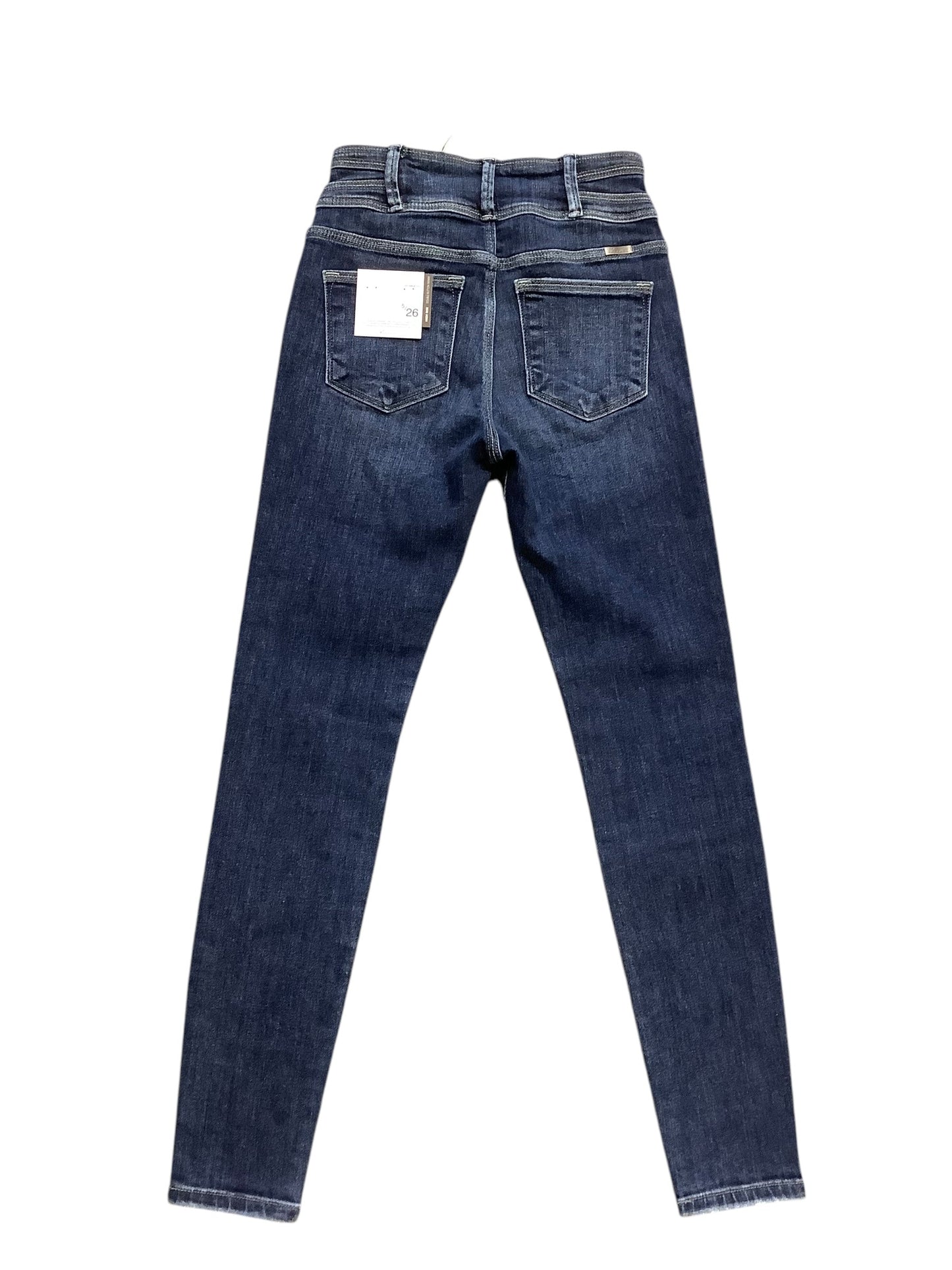 Jeans Skinny By Kancan In Blue Denim, Size: 2