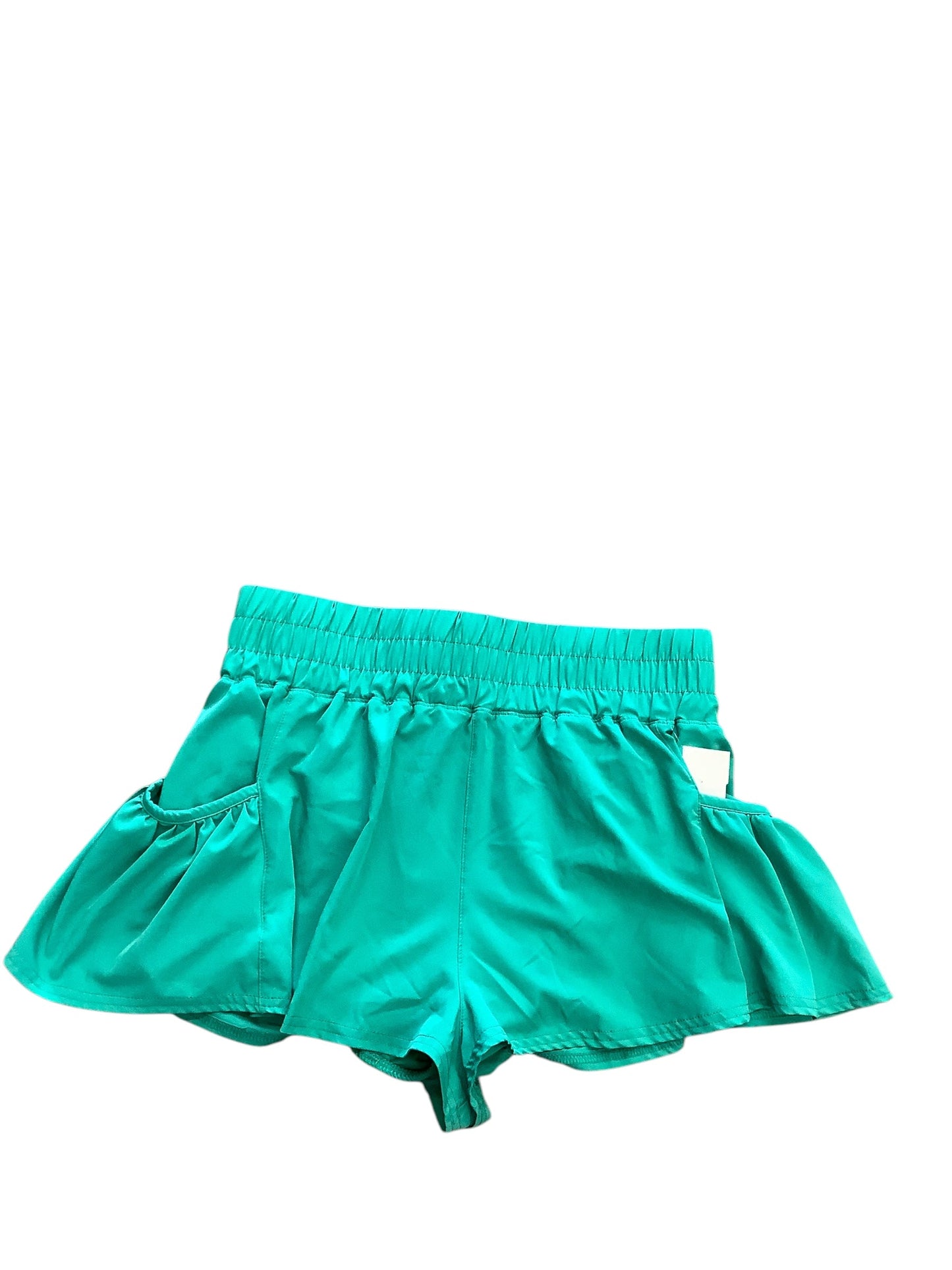 Athletic Shorts By Mono B In Green, Size: M