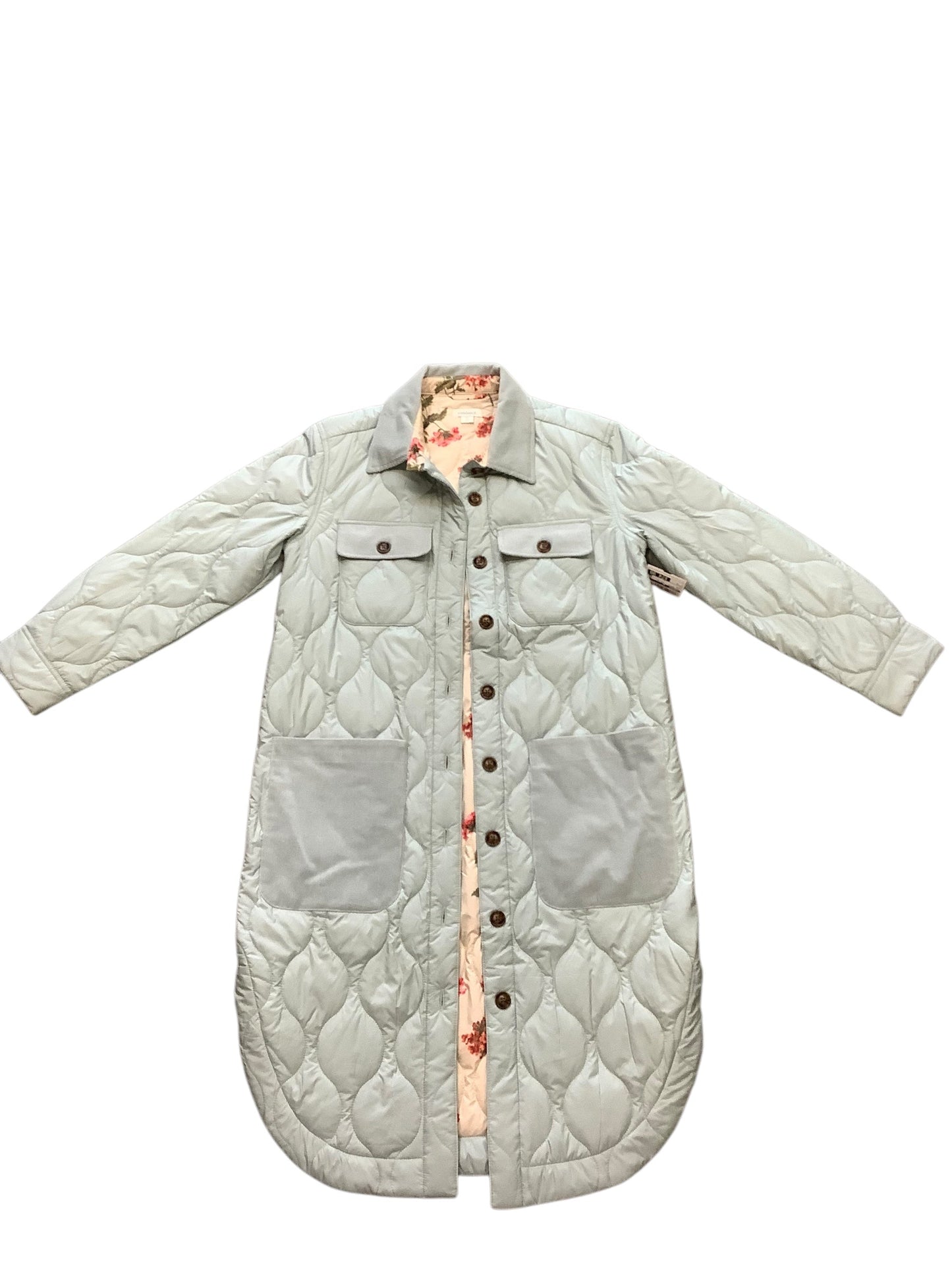 Coat Puffer & Quilted By Sundance In Blue, Size: S