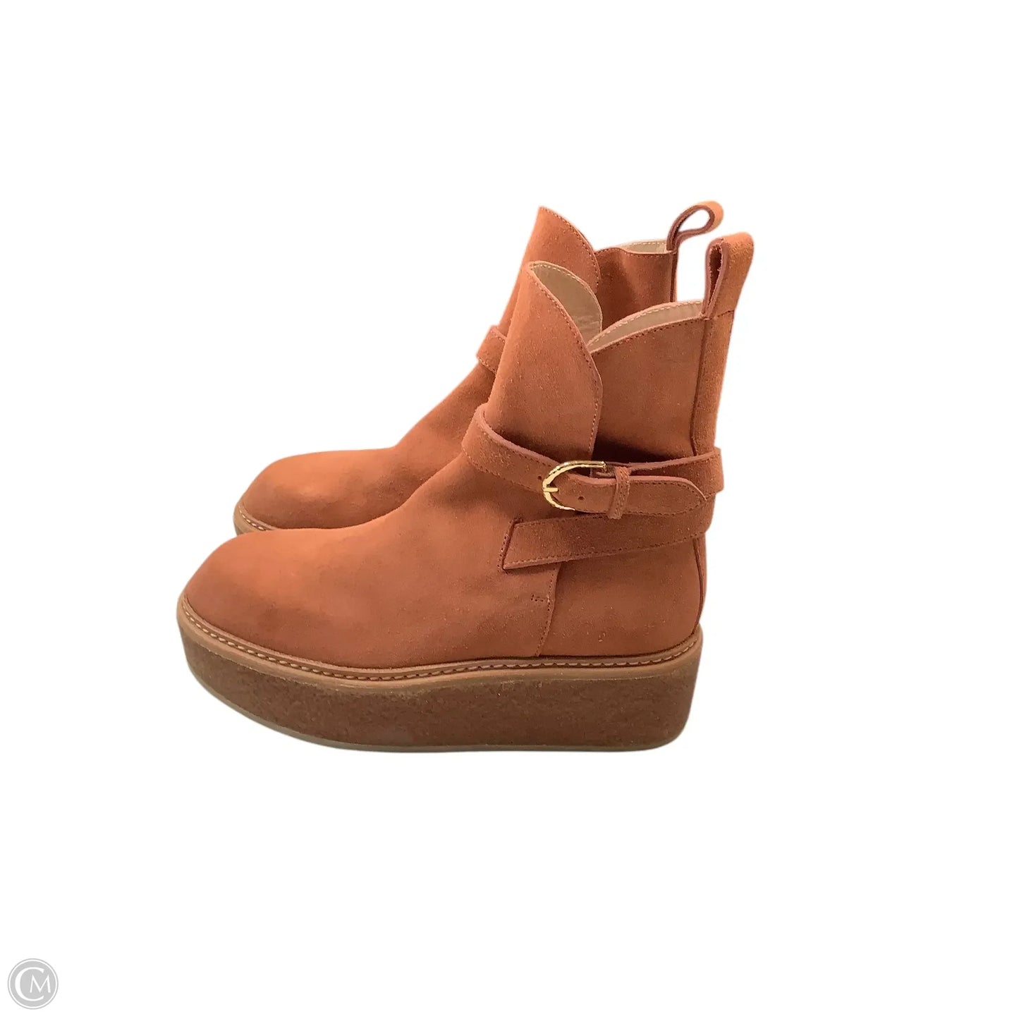 Boots Ankle Flats By Ulla Johnson In Brown, Size: 6