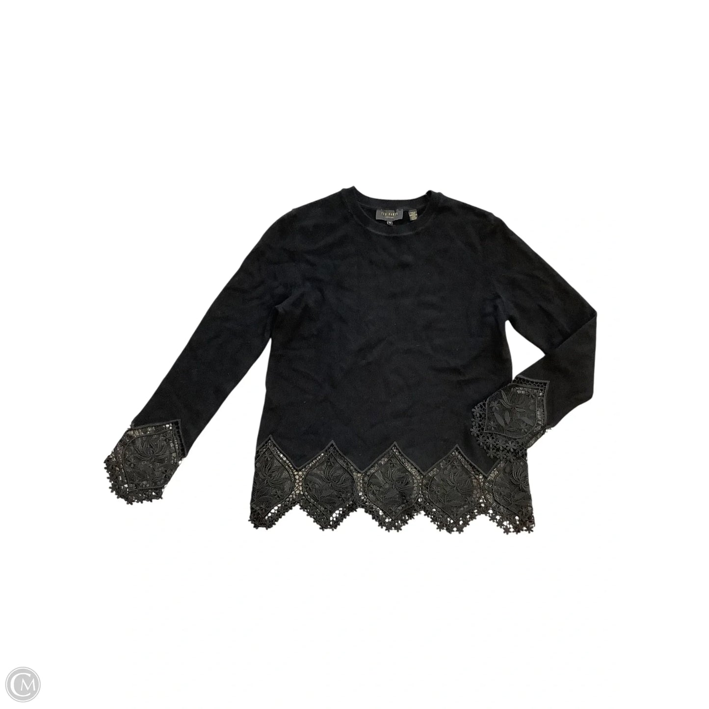 Sweater By Ted Baker In Black, Size: 2 (ted baker size 0)