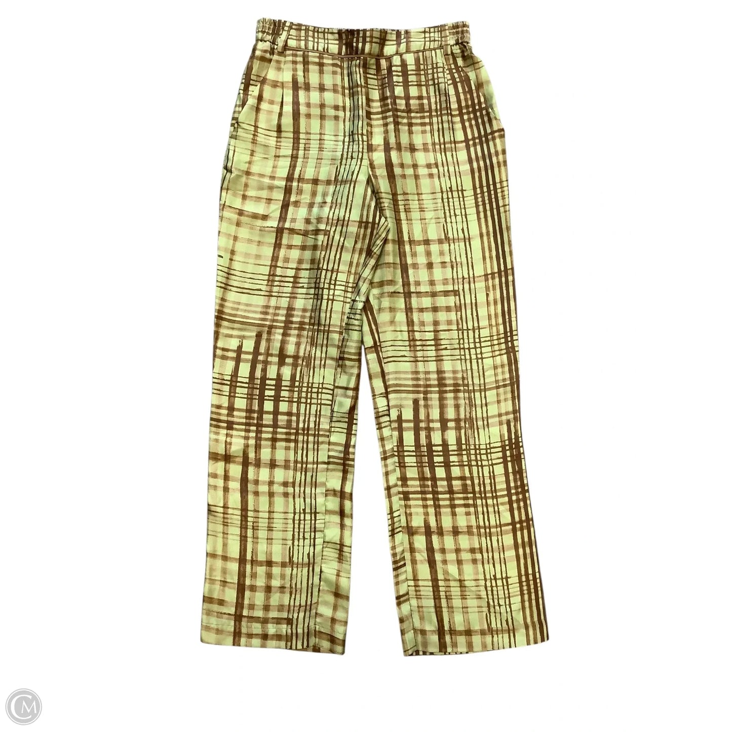 Pants Dress By Cma In Brown & Green, Size: Xl