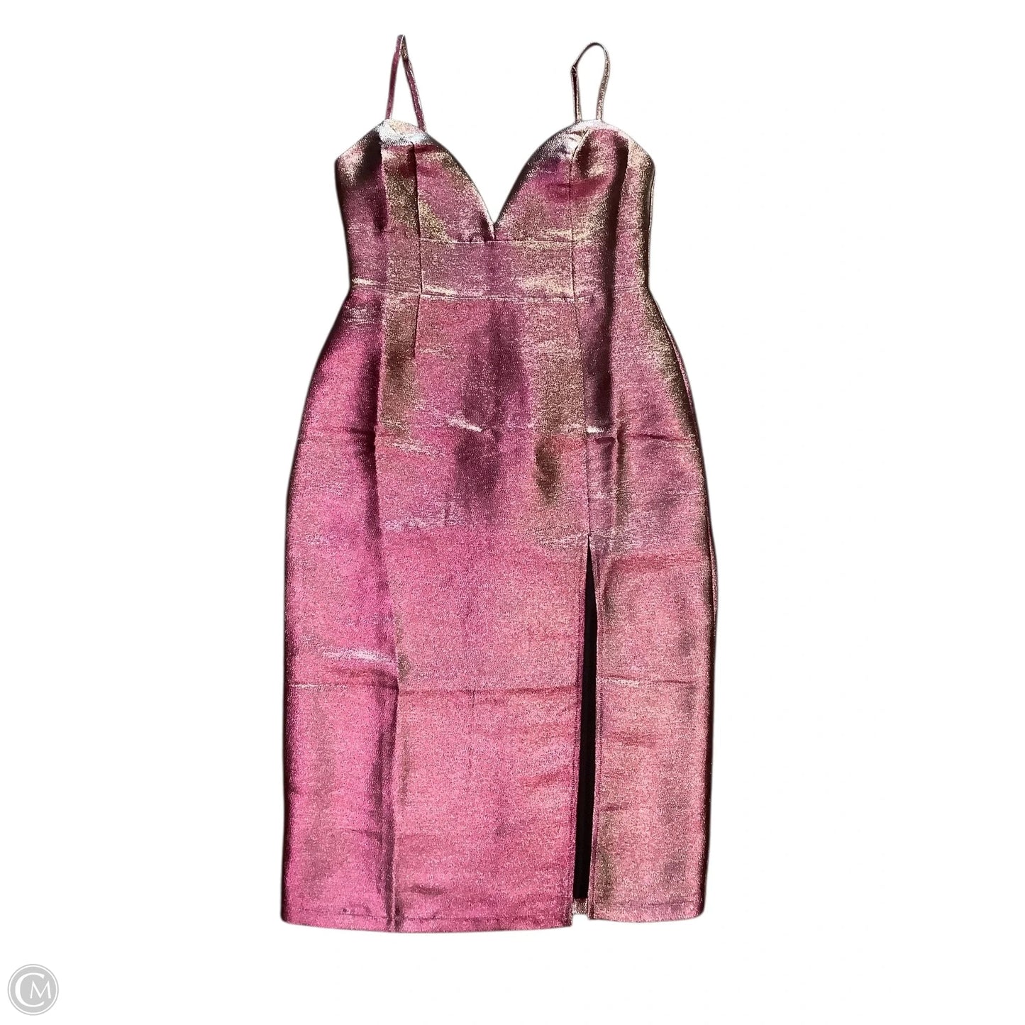 Dress Party Midi By Lulu In Pink, Size: L