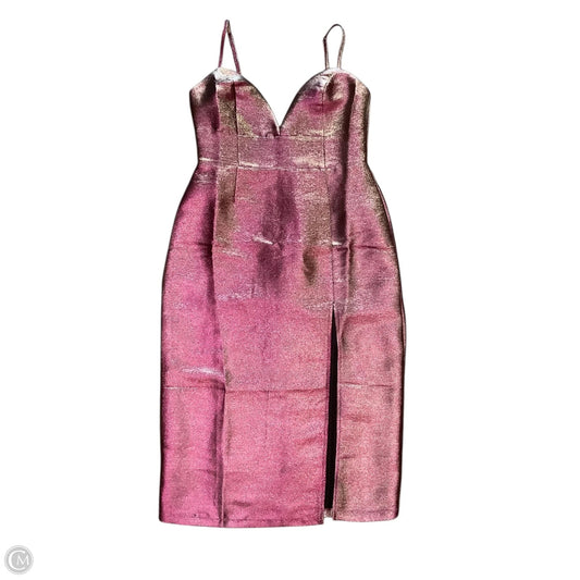 Dress Party Midi By Lulu In Pink, Size: L