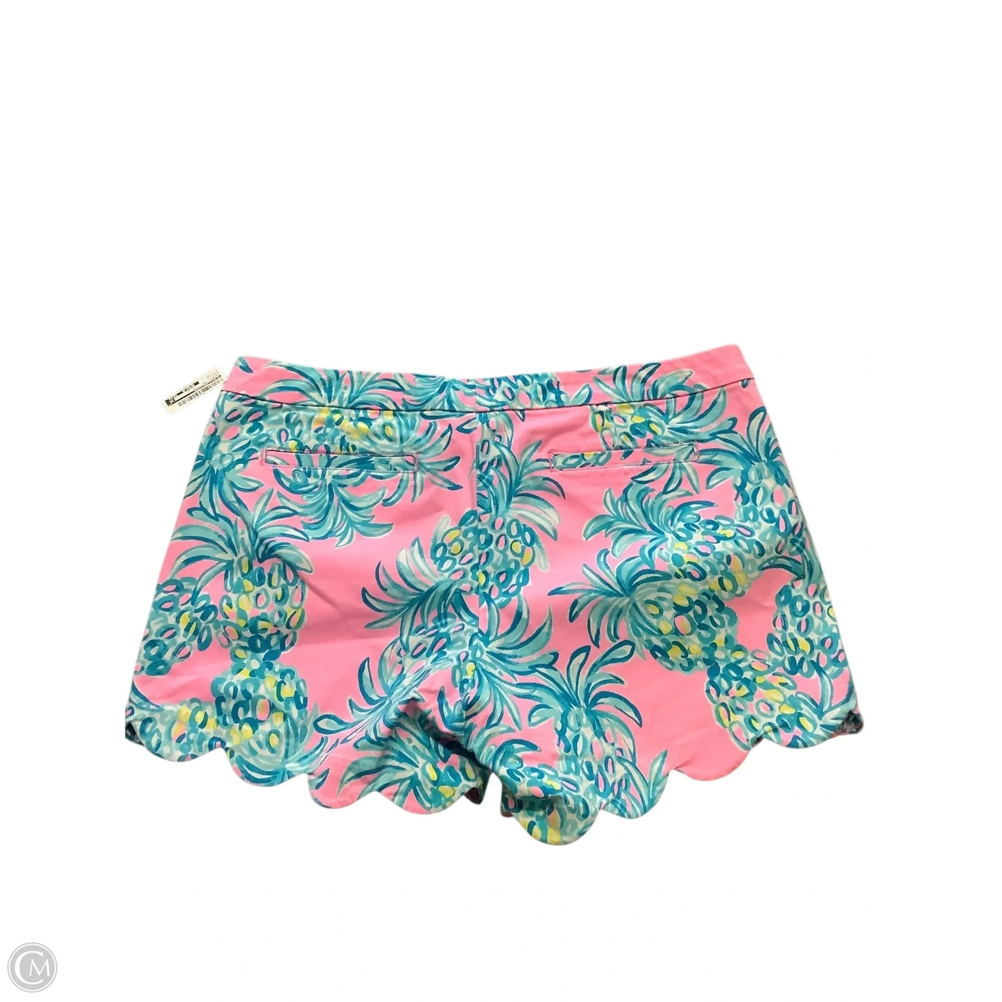 Shorts Designer By Lilly Pulitzer In Blue & Pink, Size: 14