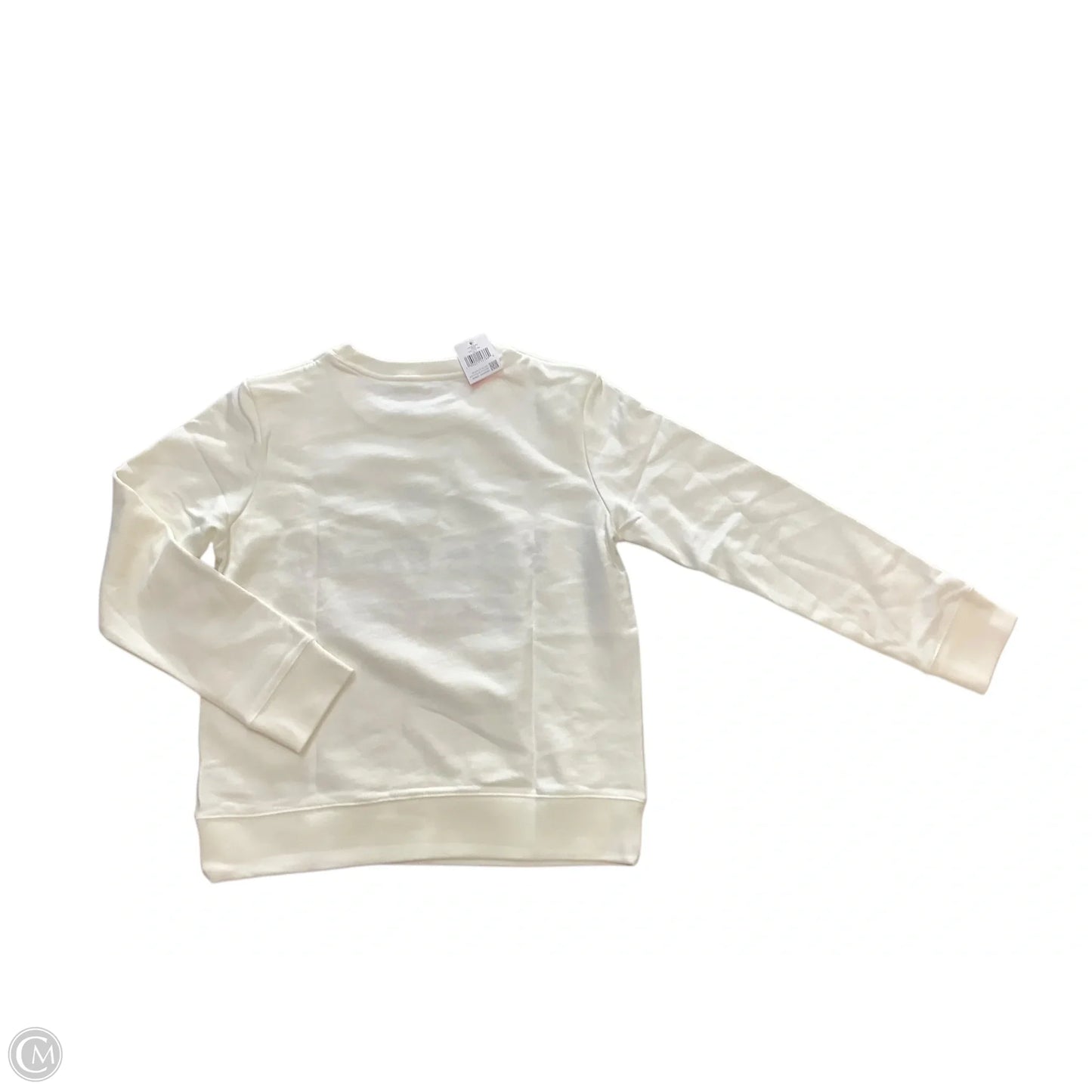 Sweatshirt Designer By Kate Spade In Black & White, Size: M