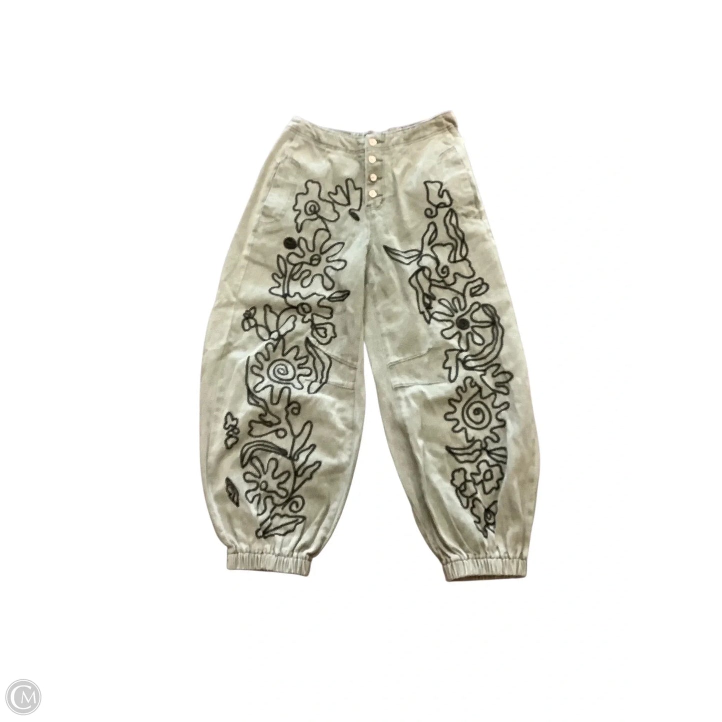 Jeans Boyfriend By Pol In Green, Size: L