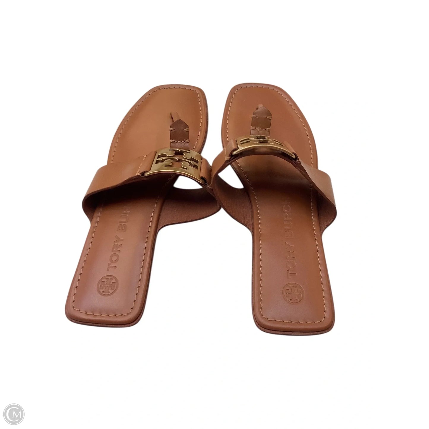 Sandals Designer By Tory Burch In Brown, Size: 8