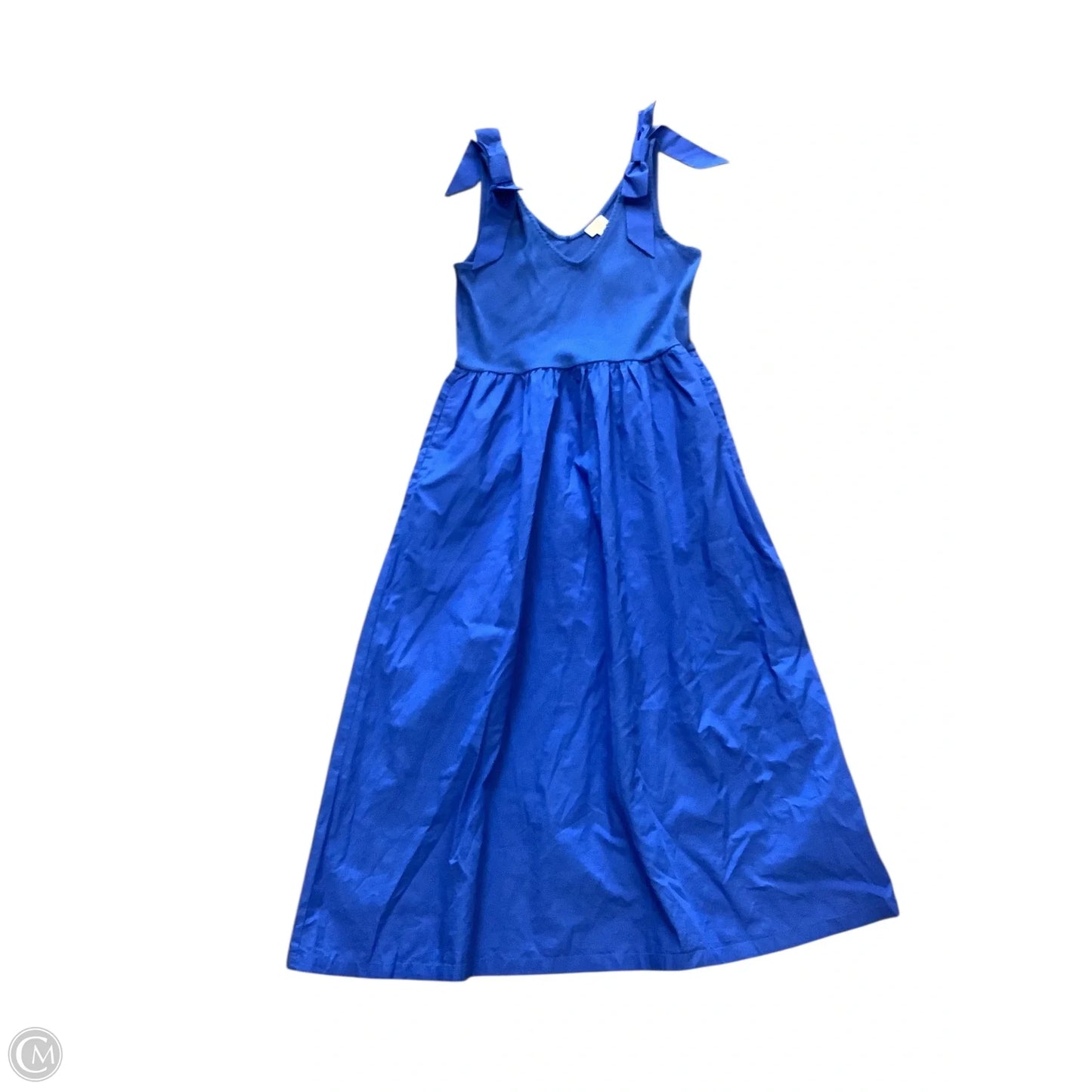 Dress Casual Maxi By J. Crew In Blue, Size: M
