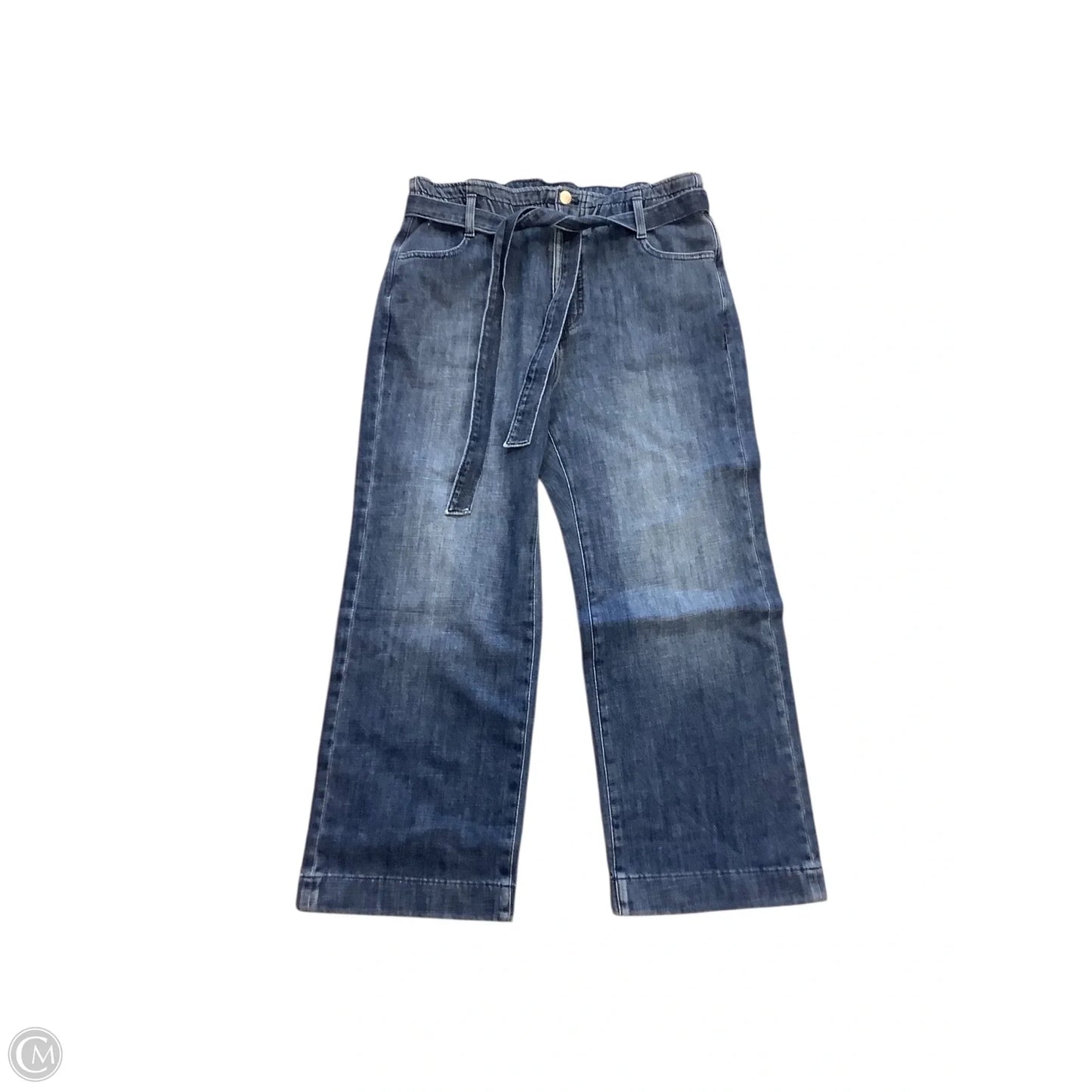 Jeans Wide Leg By J. Crew In Blue Denim, Size: 6