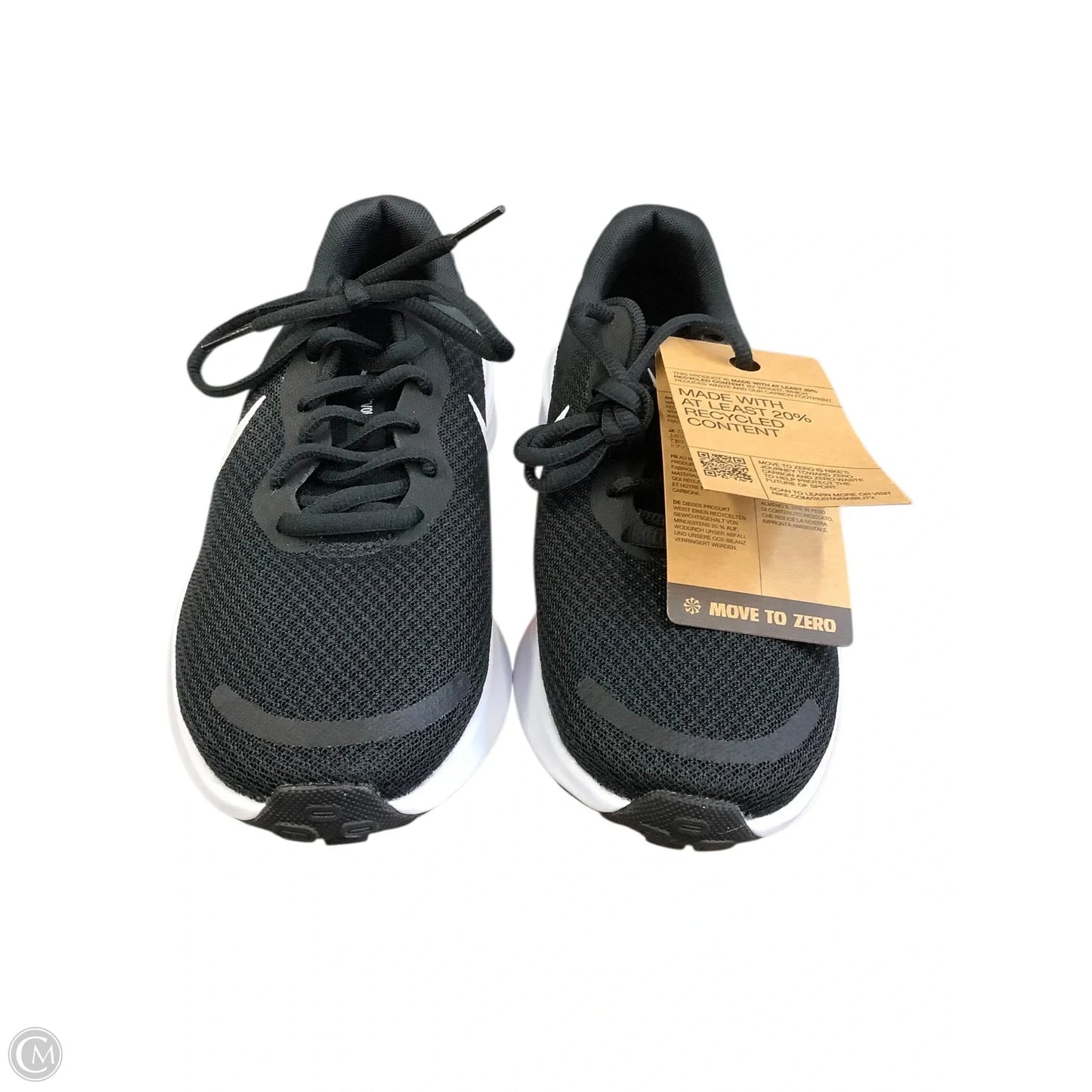 Shoes Athletic By Nike In Black & White, Size: 7.5