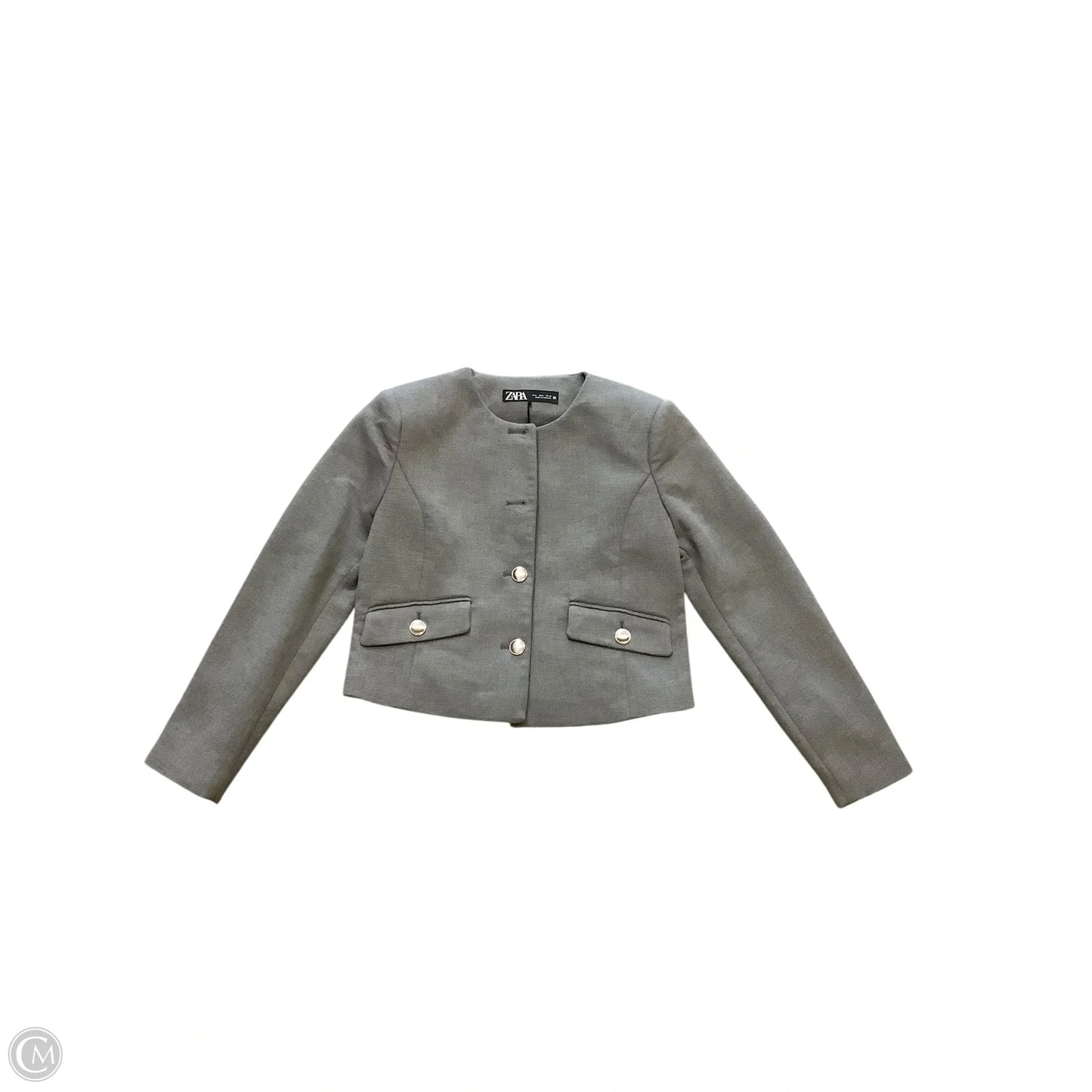 Blazer By Zara In Grey, Size: L