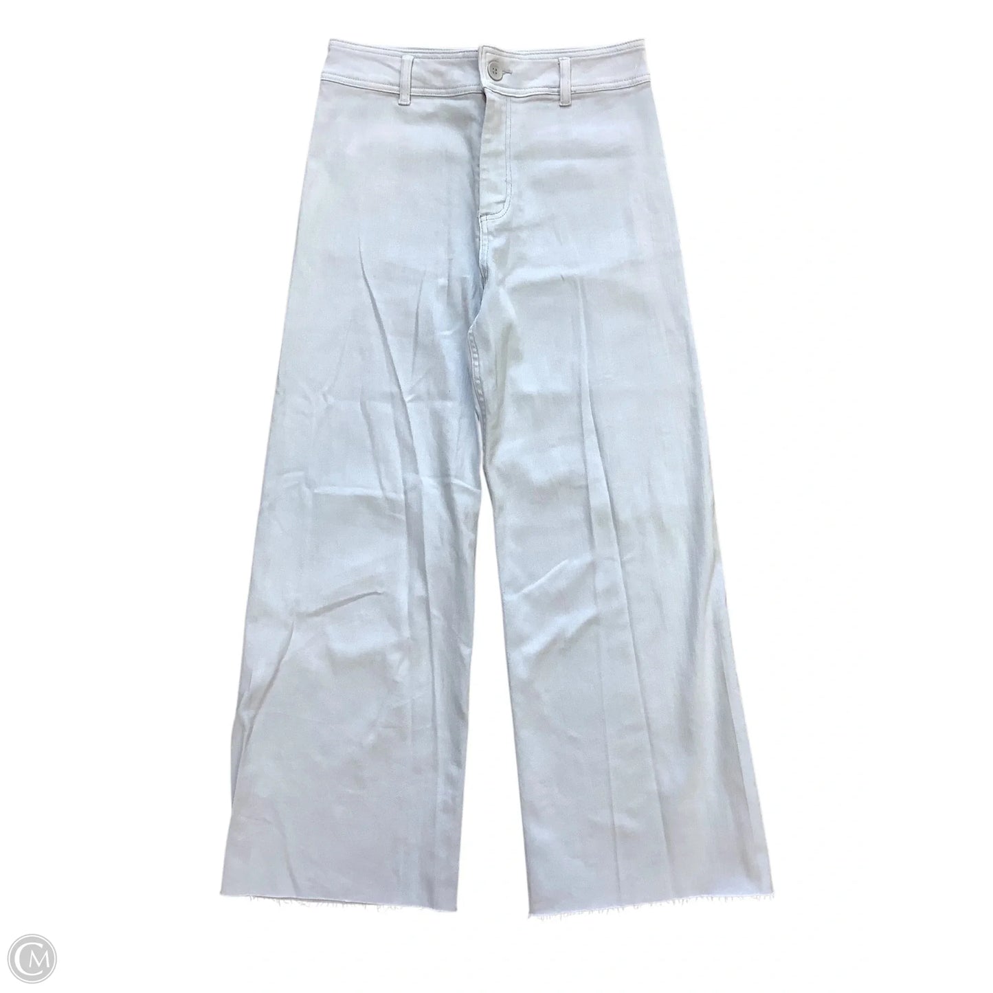 Jeans Wide Leg By Clothes Mentor In Blue Denim, Size: L