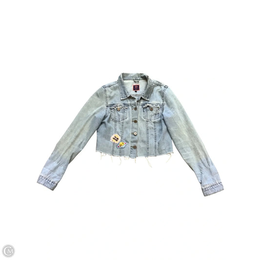 Jacket Denim By Clothes Mentor In Blue Denim, Size: M