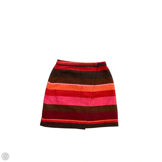 Skirt Mini & Short By Loft In Red, Size: 0