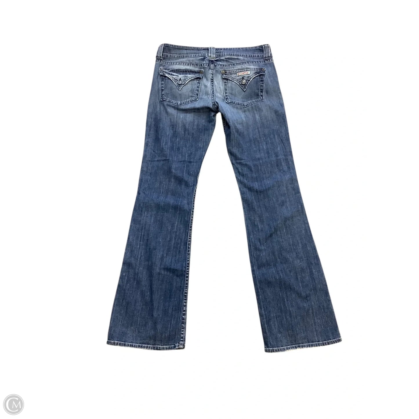 Jeans Boot Cut By Hudson In Blue Denim, Size: 8