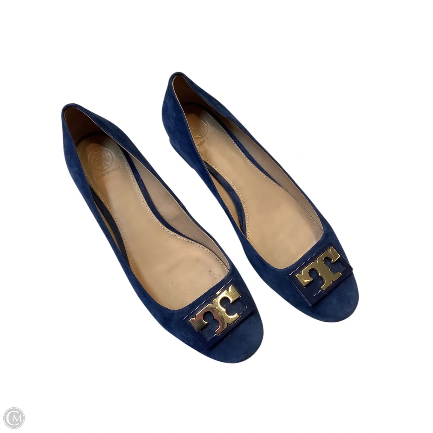 Shoes Designer By Tory Burch In Blue, Size: 10