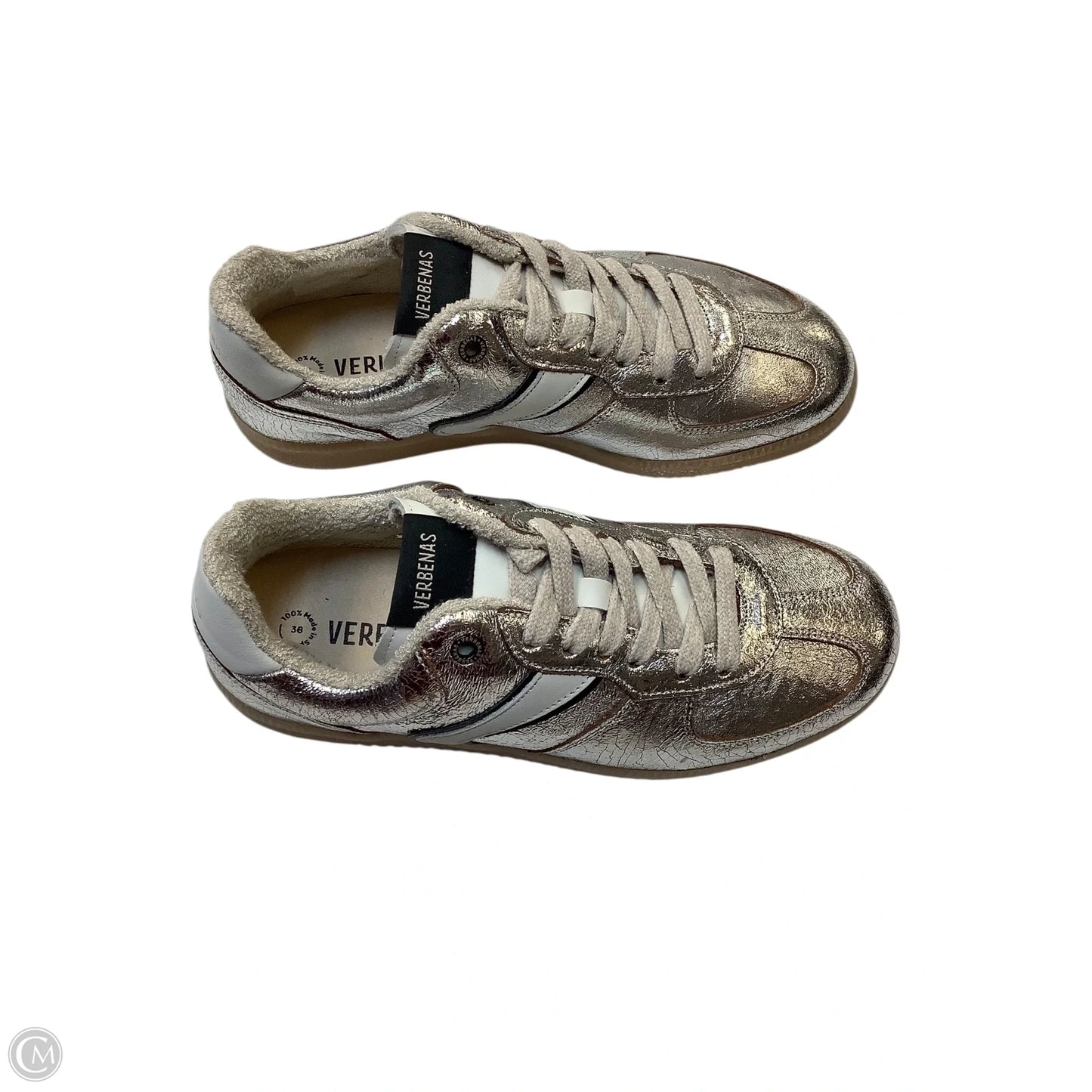 Shoes Sneakers By Cmb In Silver, Size: 7.5