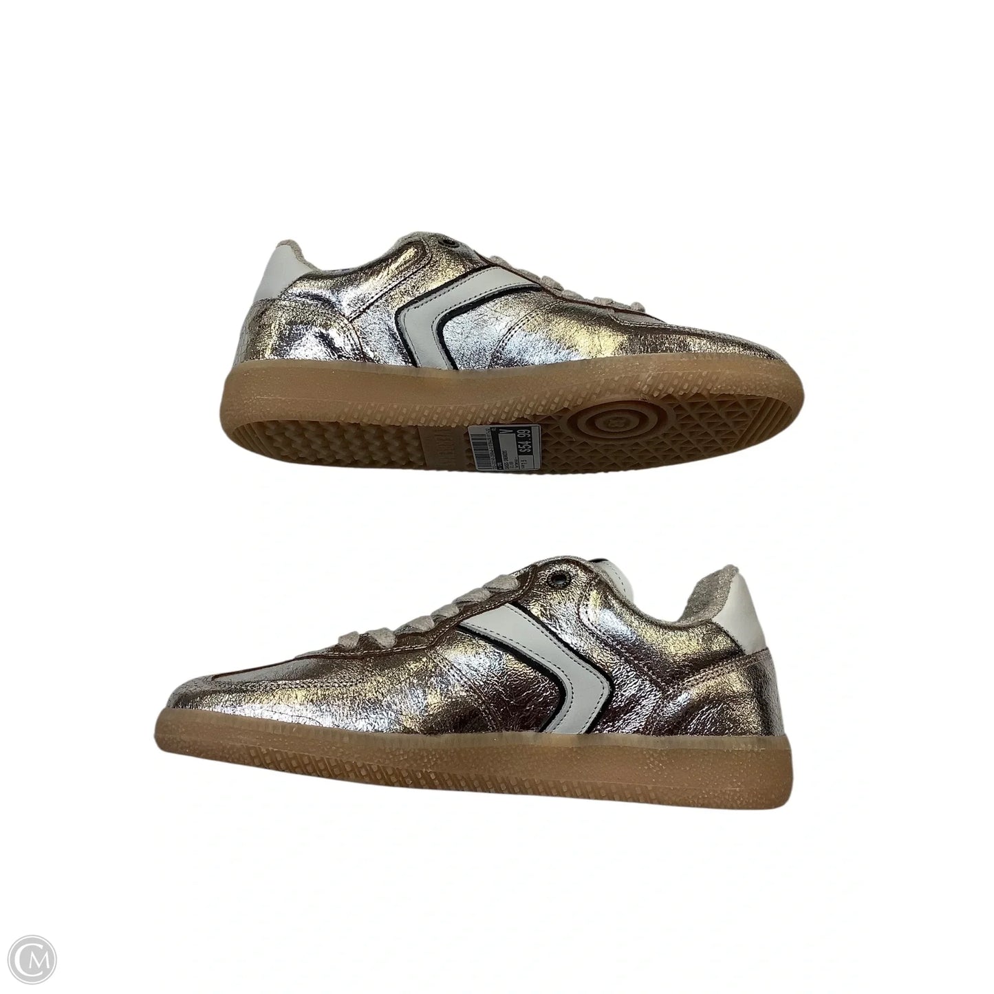 Shoes Sneakers By Cmb In Silver, Size: 7.5