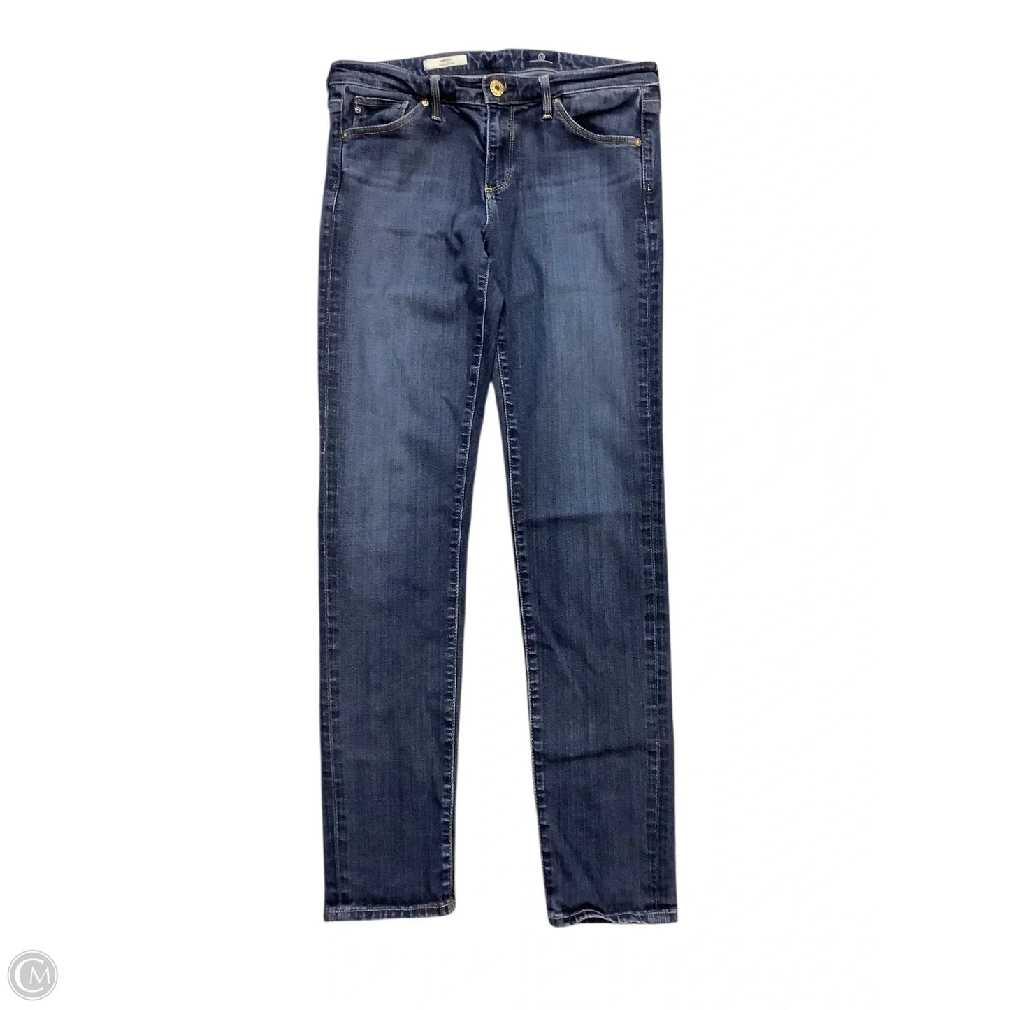 Jeans Skinny By Ag Jeans In Blue Denim, Size: 6(28)