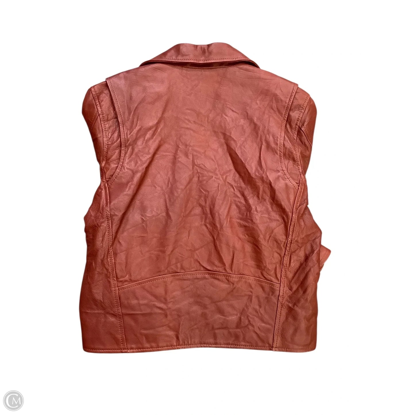 Jacket Designer By Frye In Brown, Size: Xs