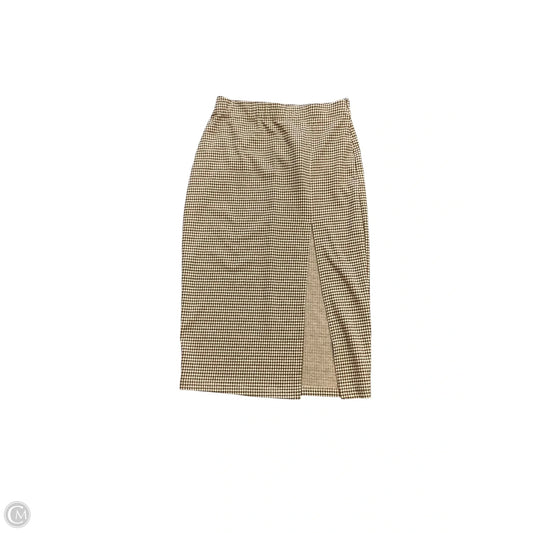 Skirt Midi By Hem & Thread In Brown, Size: S