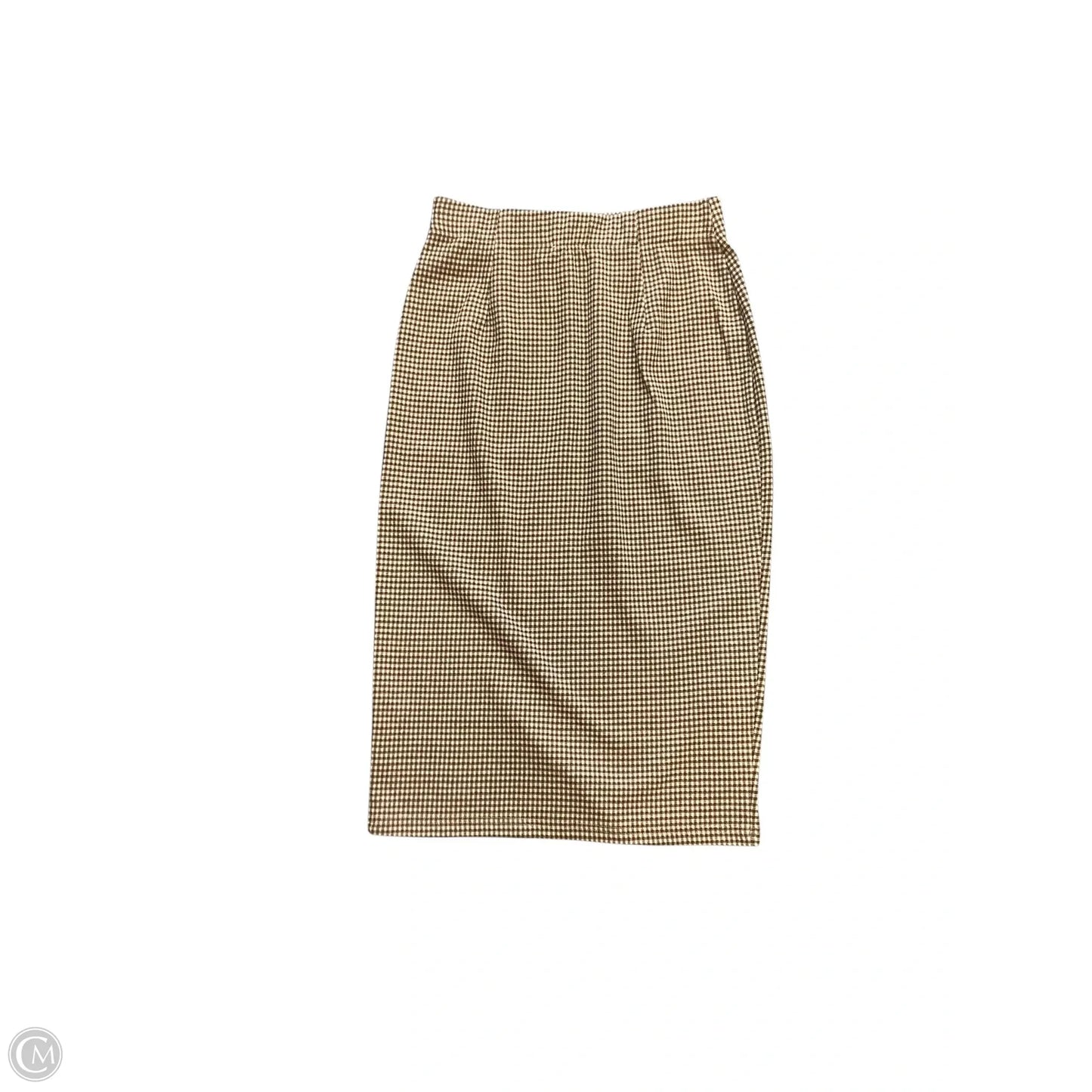 Skirt Midi By Hem & Thread In Brown, Size: S