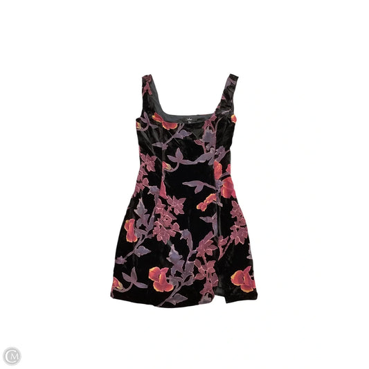 Dress Party Short By Lulus In Floral Print, Size: M