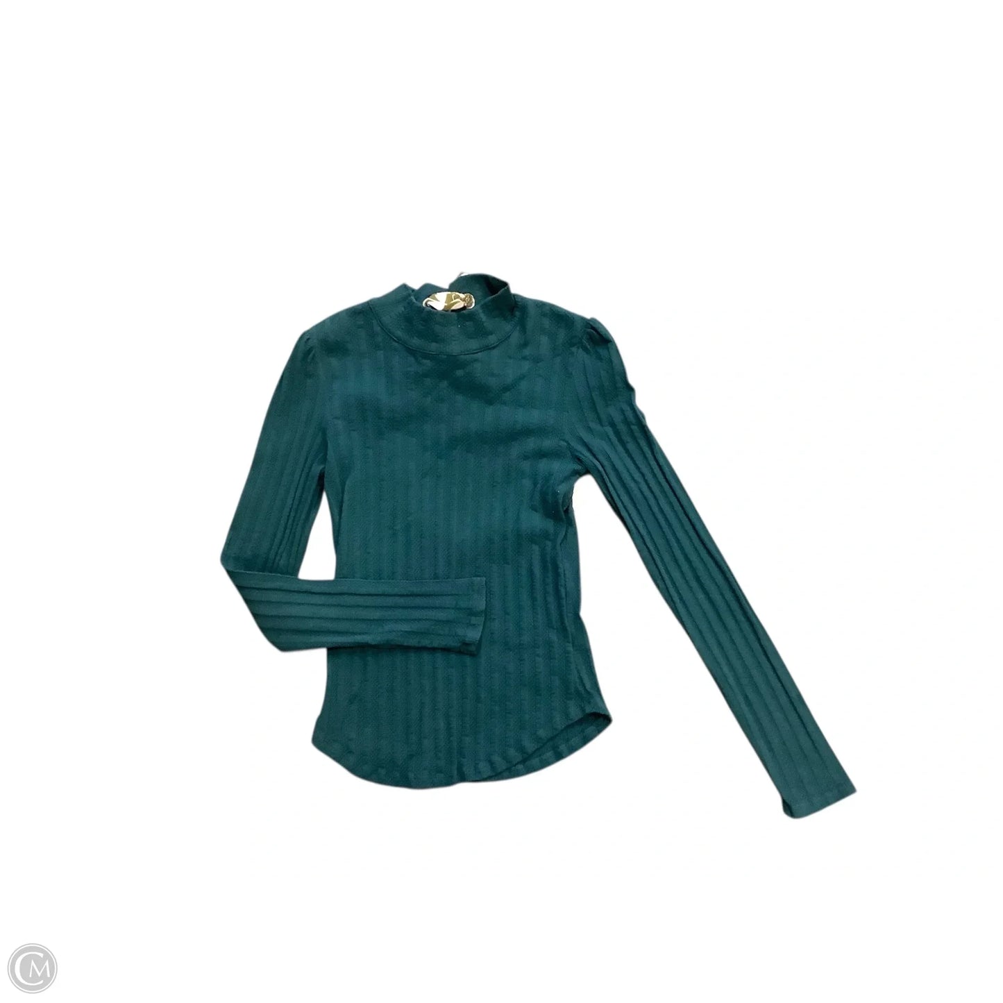 Top Long Sleeve By Free People In Green, Size: M