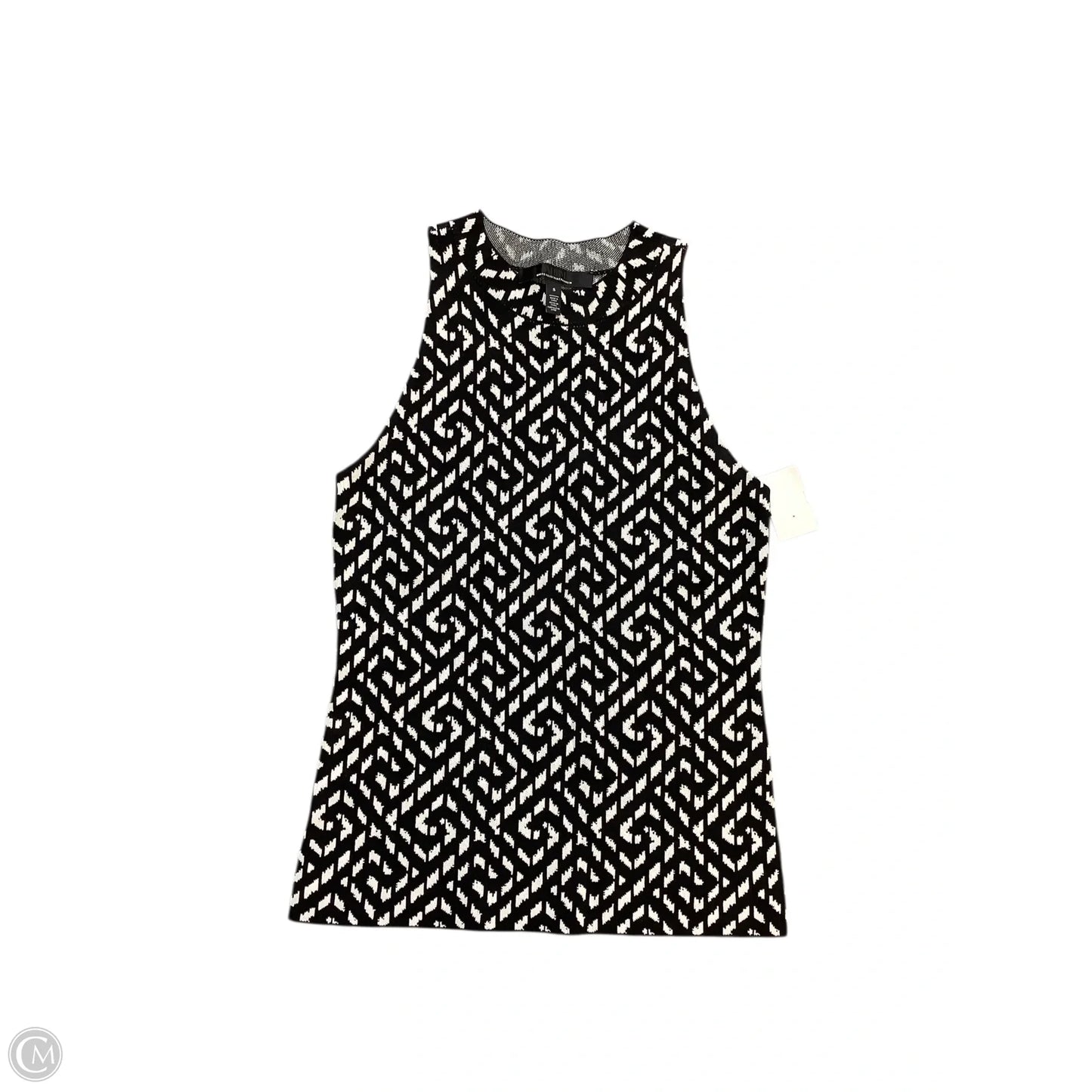 Top Sleeveless By White House Black Market In Black & White, Size: S